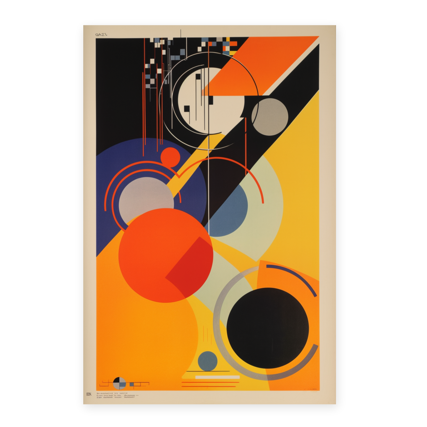 Póster de la BAUHAUS de Herbert Bayer