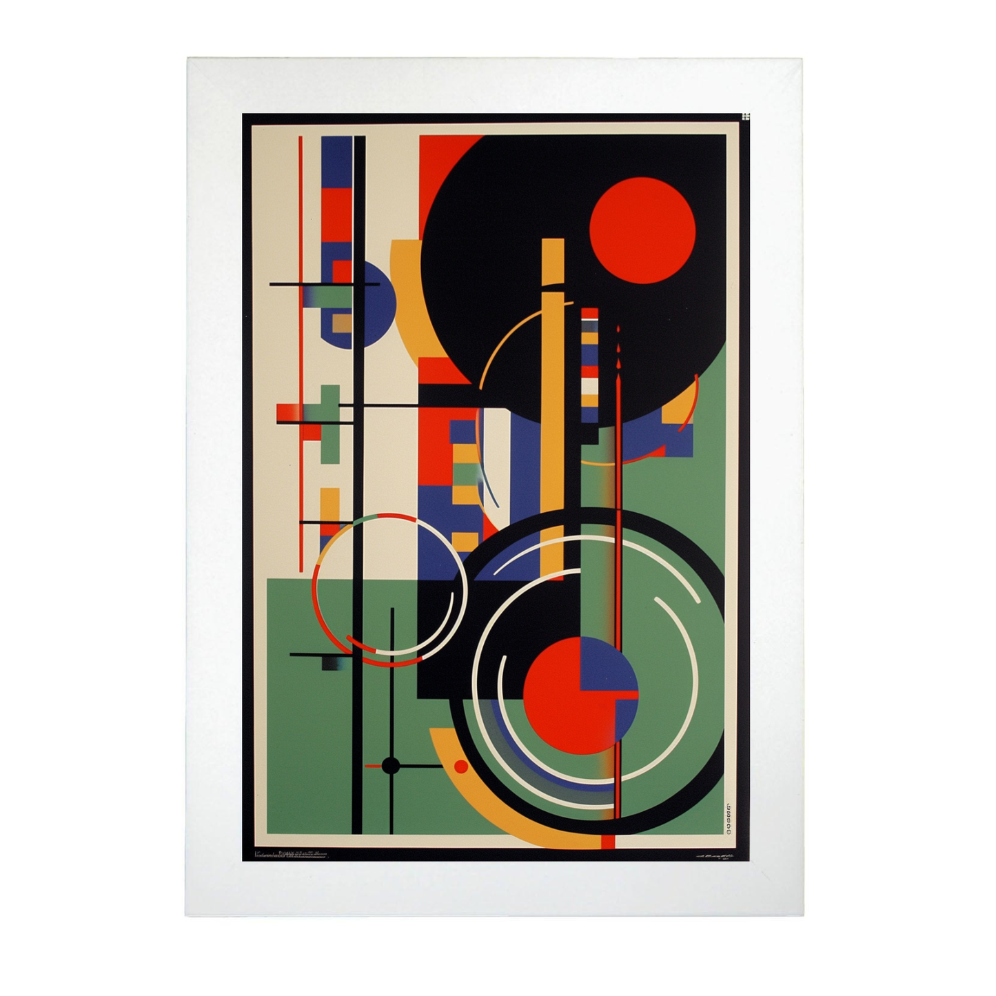 Póster de la BAUHAUS por Gunta Stolzl