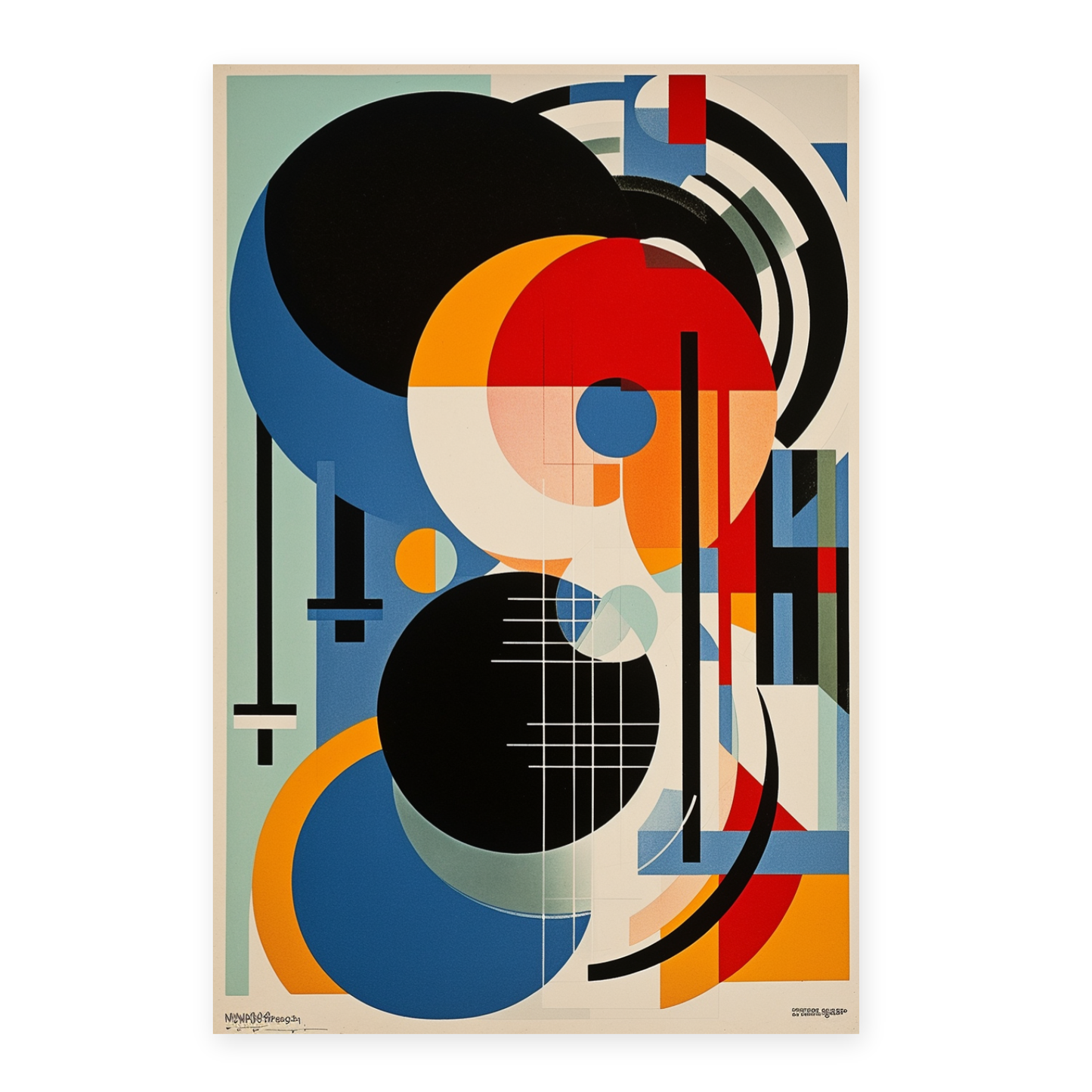 Póster de la BAUHAUS por Herbert Bayer