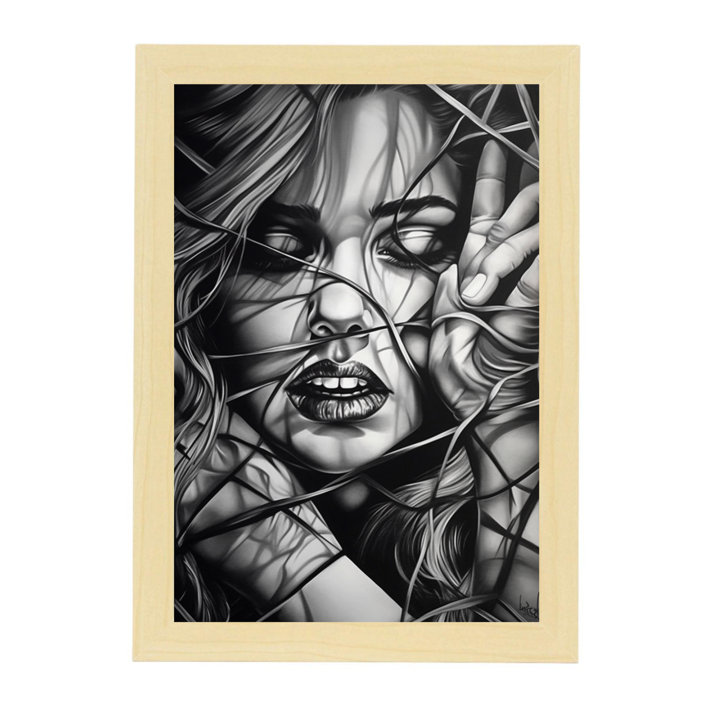 Póster de Belleza y Locura