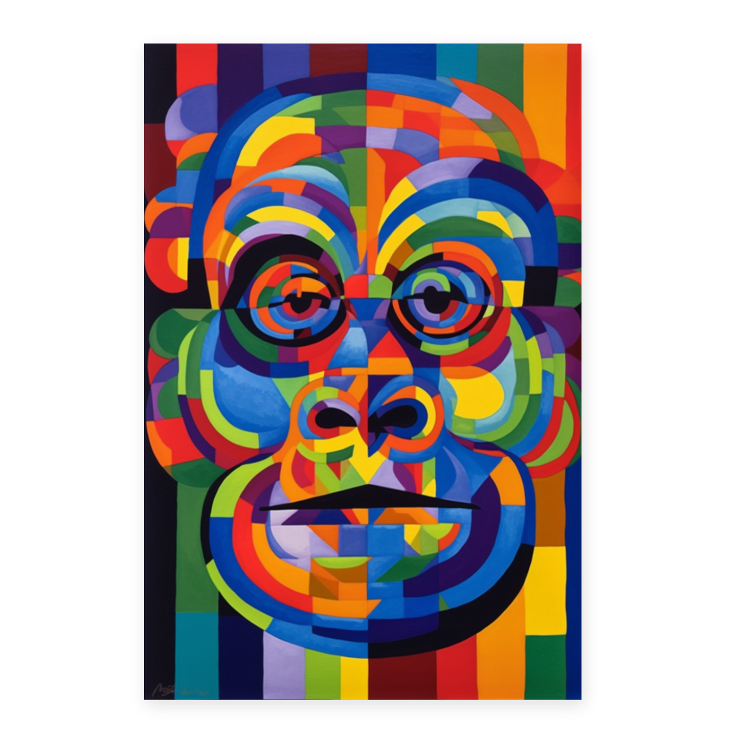 Póster de "Cabeza de Mono"