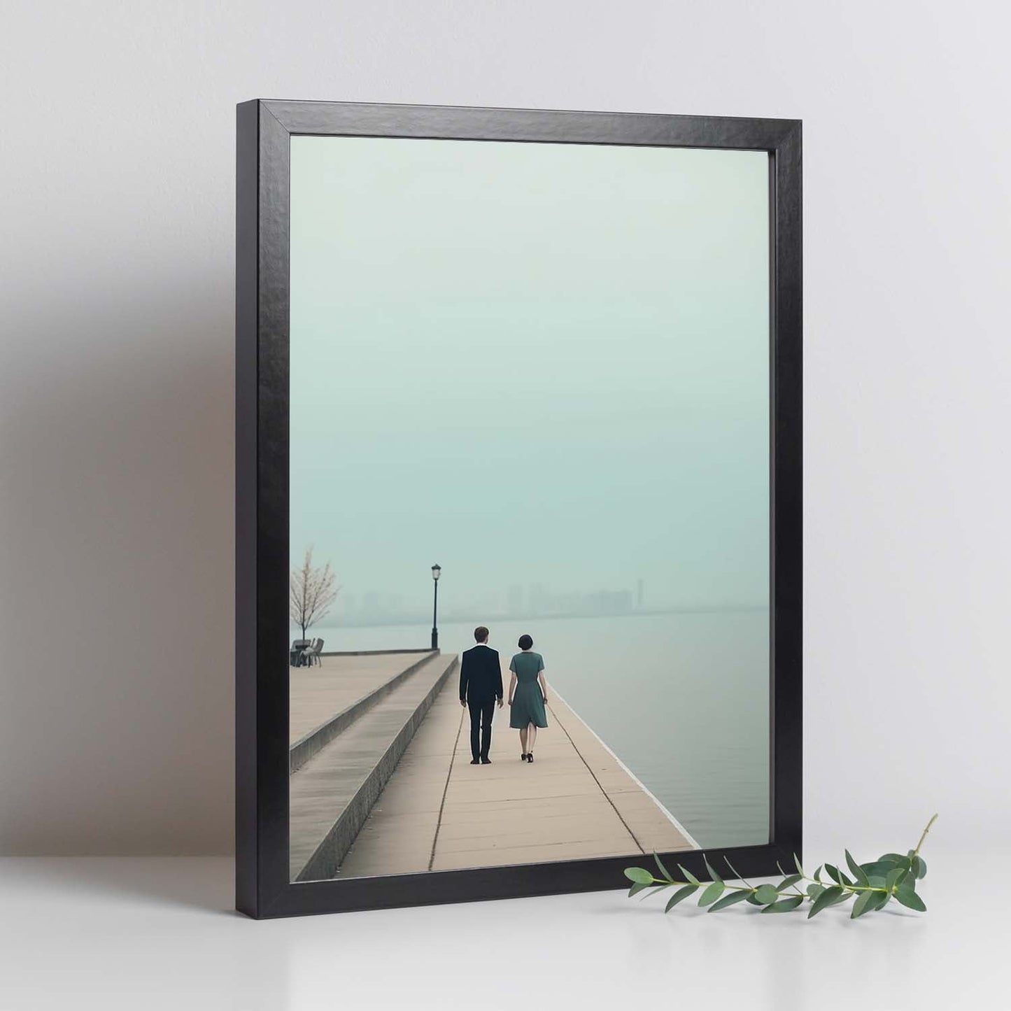 Póster: Caminando en el Vestuario
