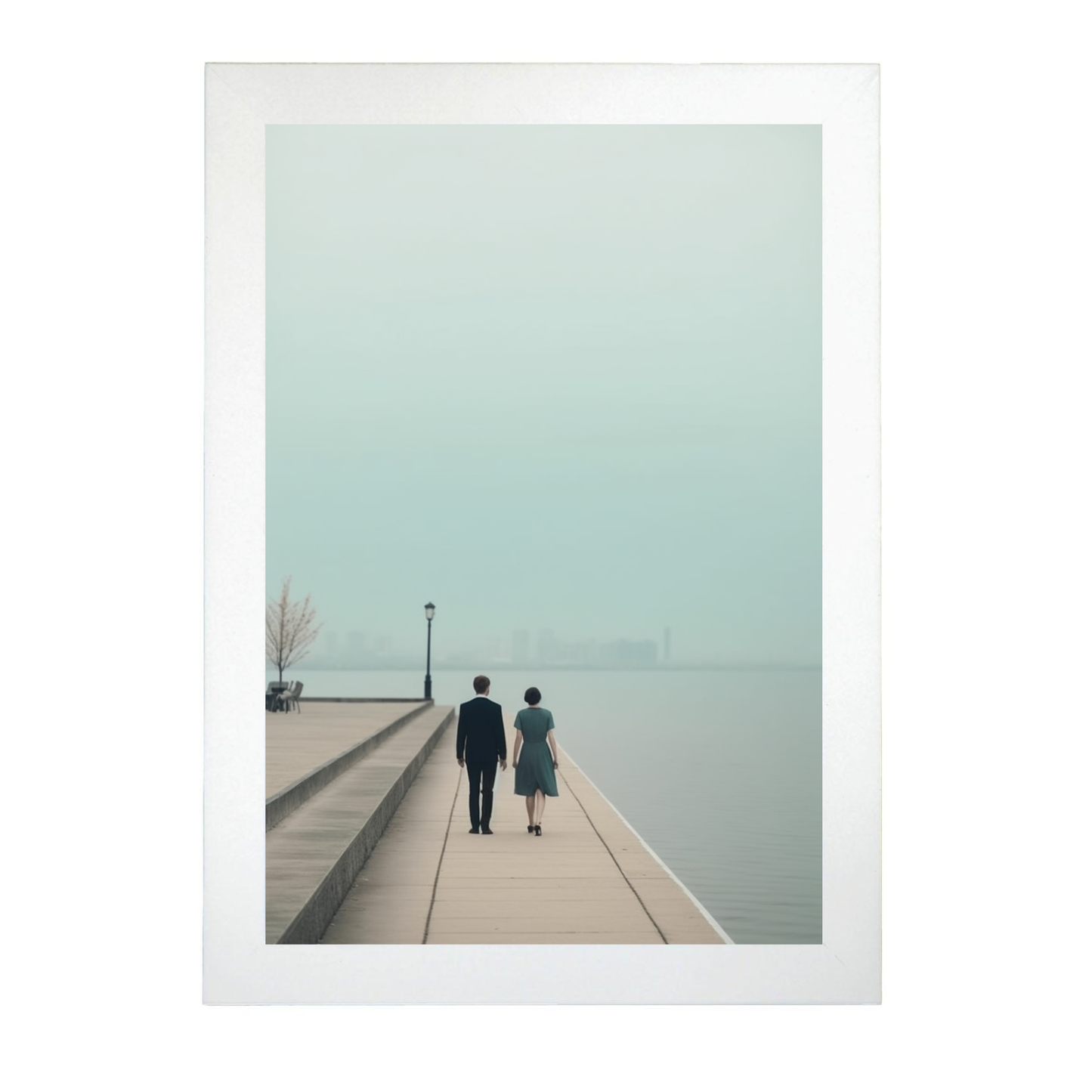Póster: Caminando en el Vestuario