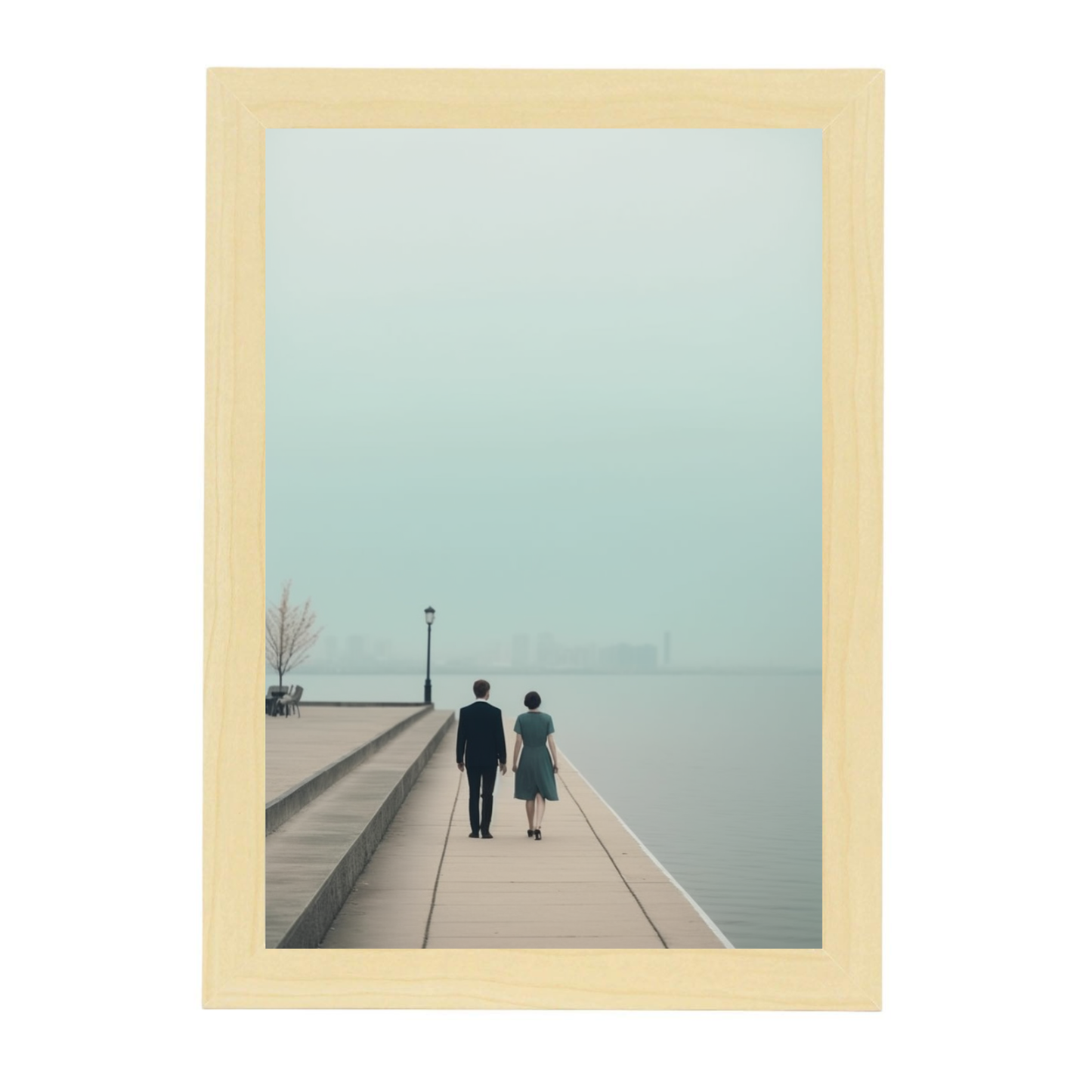 Póster: Caminando en el Vestuario