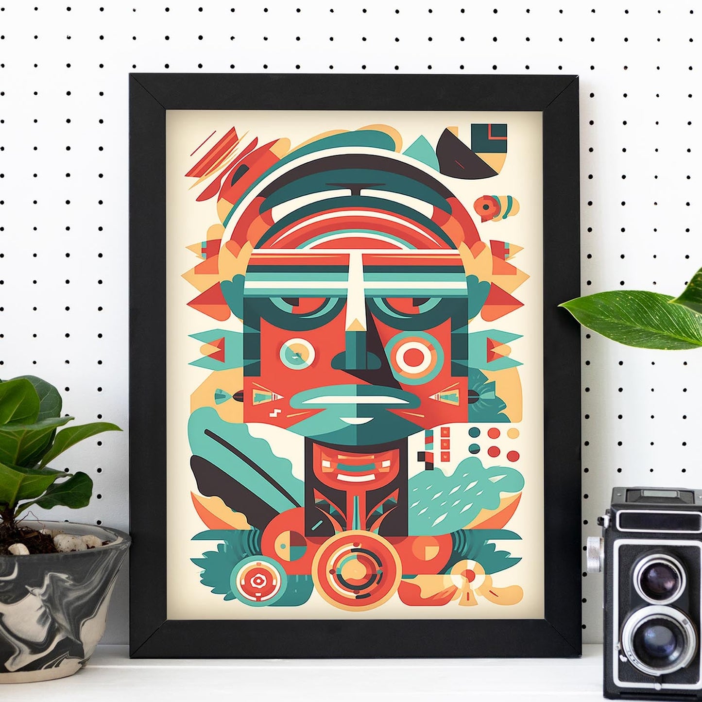 Póster del "Comunista Geométrico"