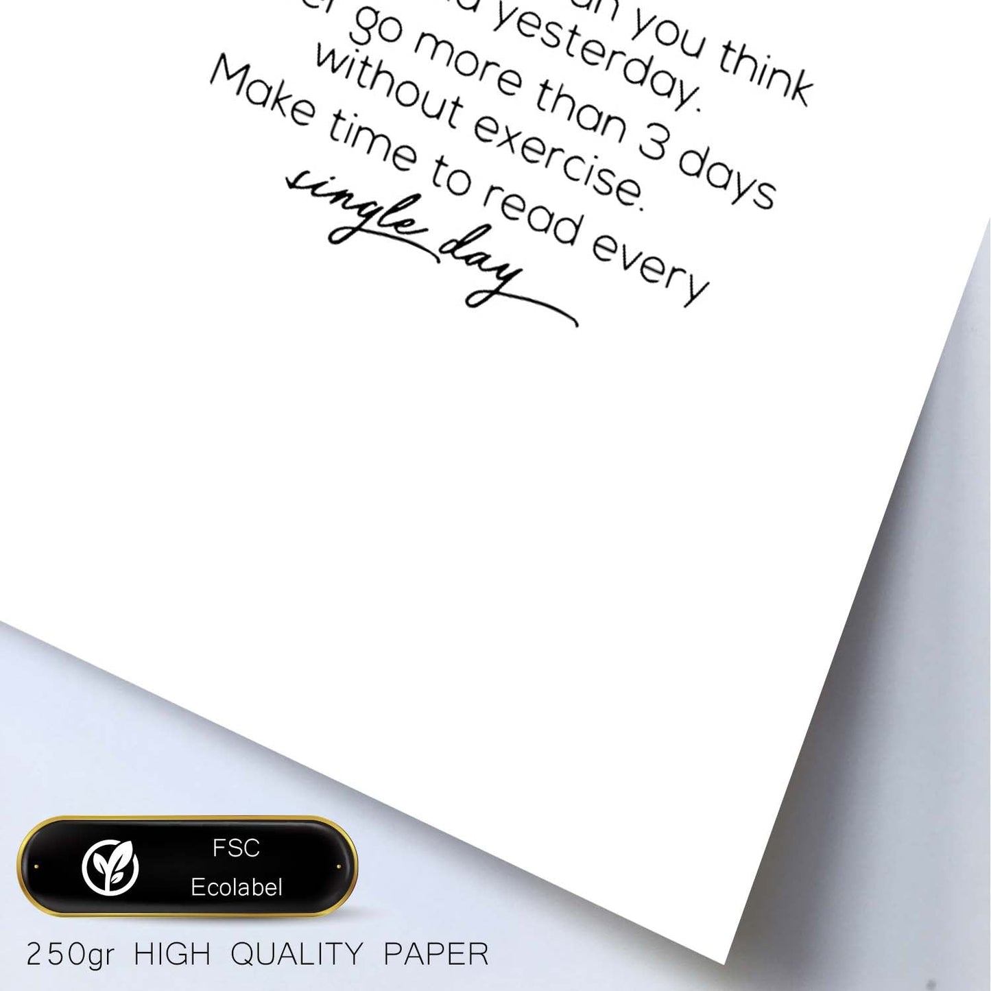 Poster con frase inspiracional. Lámina de decoración '4 reglas' con frases motivadoras y llenas de energia.-Artwork-Nacnic-Nacnic Estudio SL