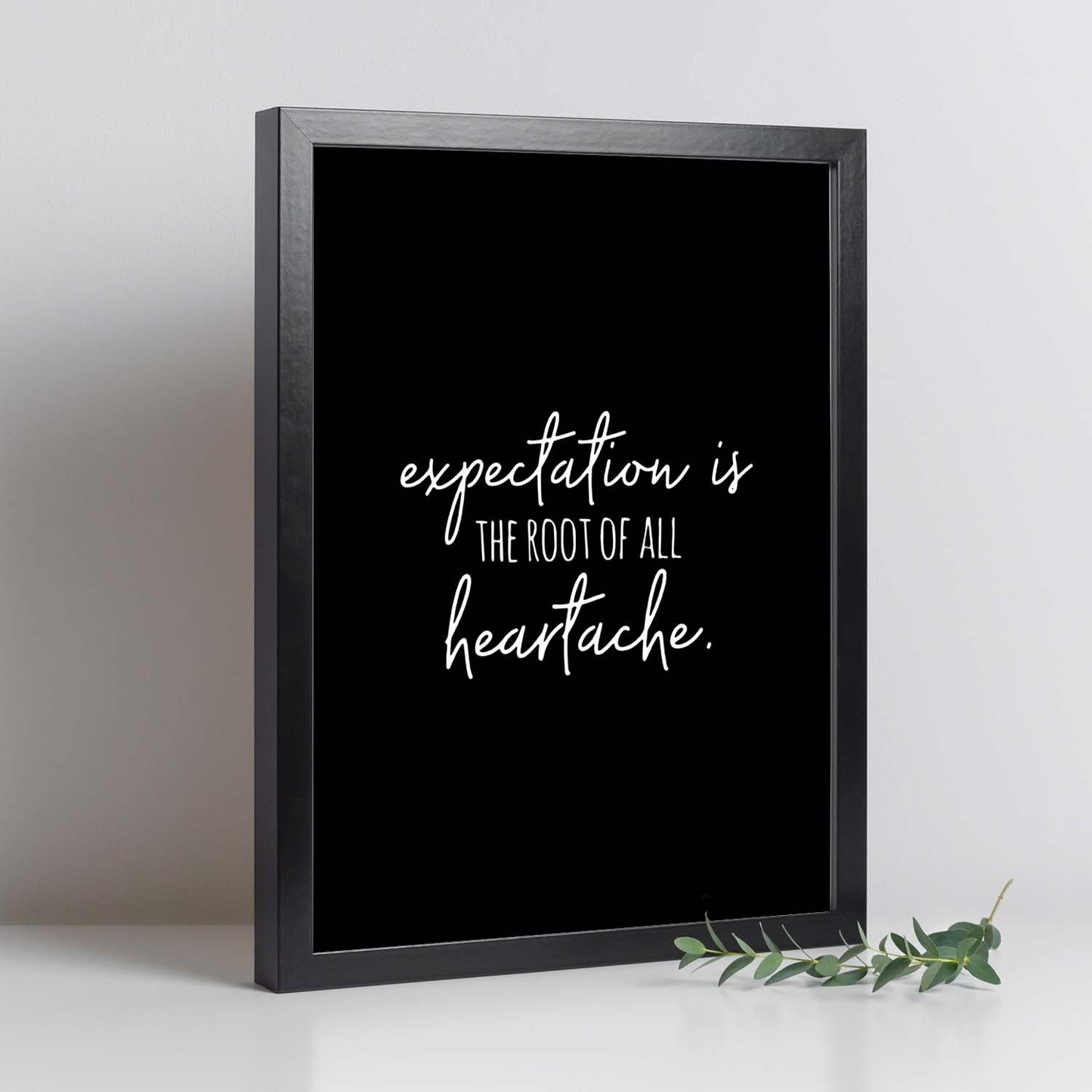 Poster con frase inspiracional. Lámina de decoración 'Expectacion' con frases motivadoras y llenas de energia.-Artwork-Nacnic-Nacnic Estudio SL