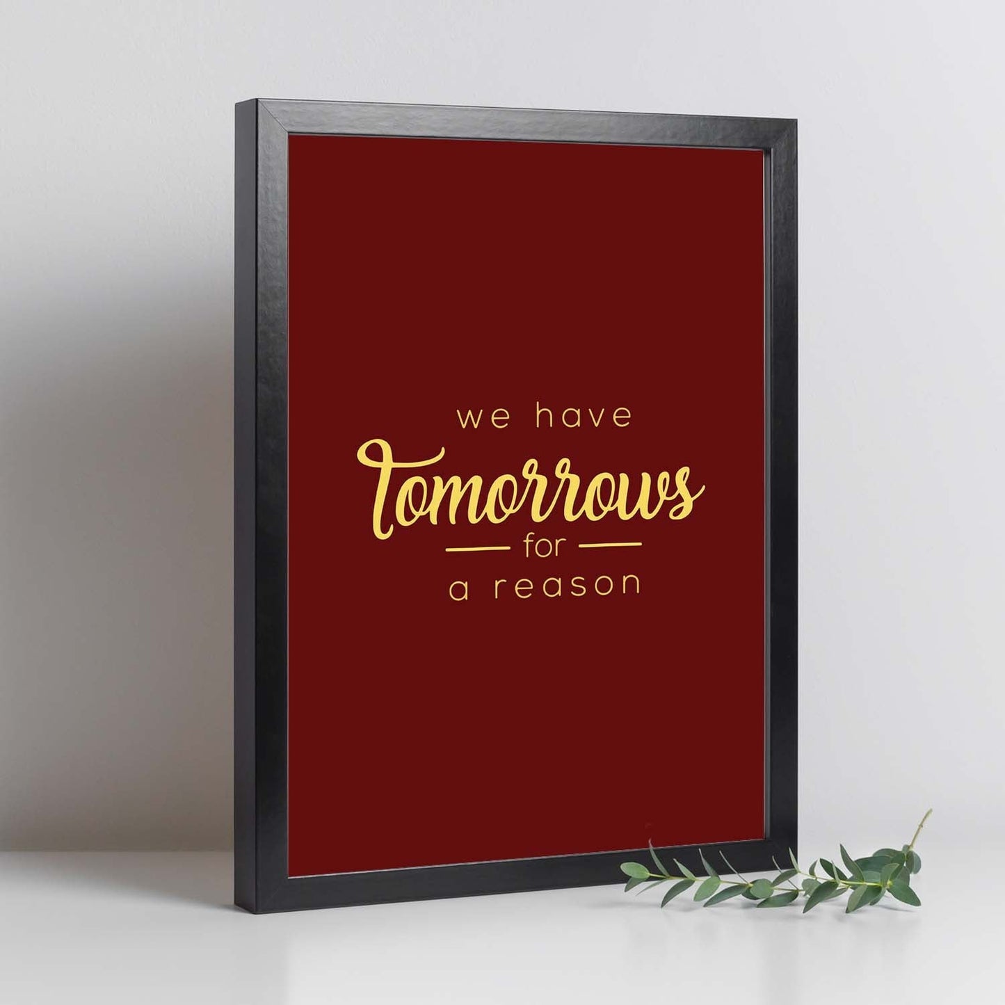 Poster con frase inspiracional. Lámina de decoración 'Mañana' con frases motivadoras y llenas de energia.-Artwork-Nacnic-Nacnic Estudio SL