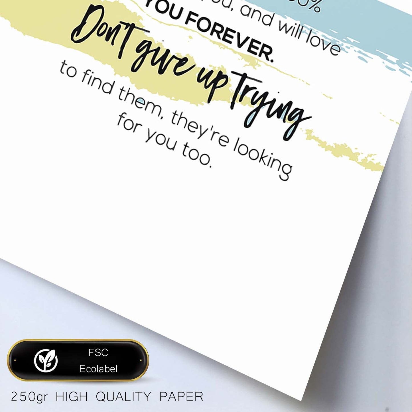 Poster con frase inspiracional. Lámina de decoración 'Un dia' con frases motivadoras y llenas de energia.-Artwork-Nacnic-Nacnic Estudio SL