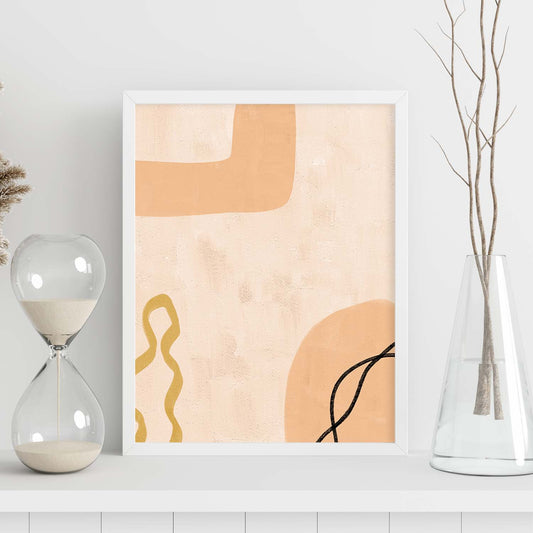 Poster con imágenes abstractas de cuadros. Lámina de exhibición de arte. 'Abstracto 20-Artwork-Nacnic-Nacnic Estudio SL