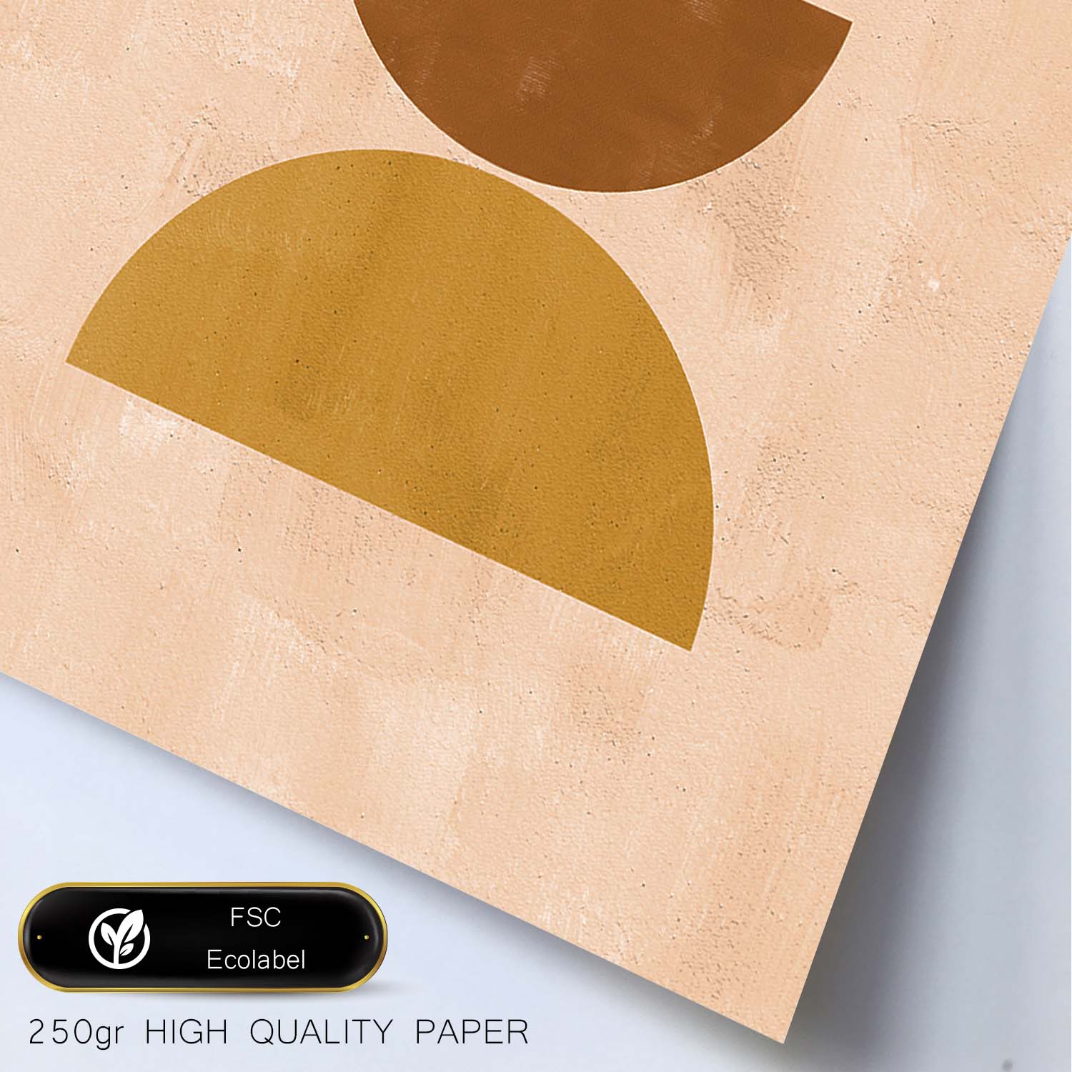 Poster con imágenes abstractas de cuadros. Lámina de exhibición de arte. 'Abstracto 23-Artwork-Nacnic-Nacnic Estudio SL