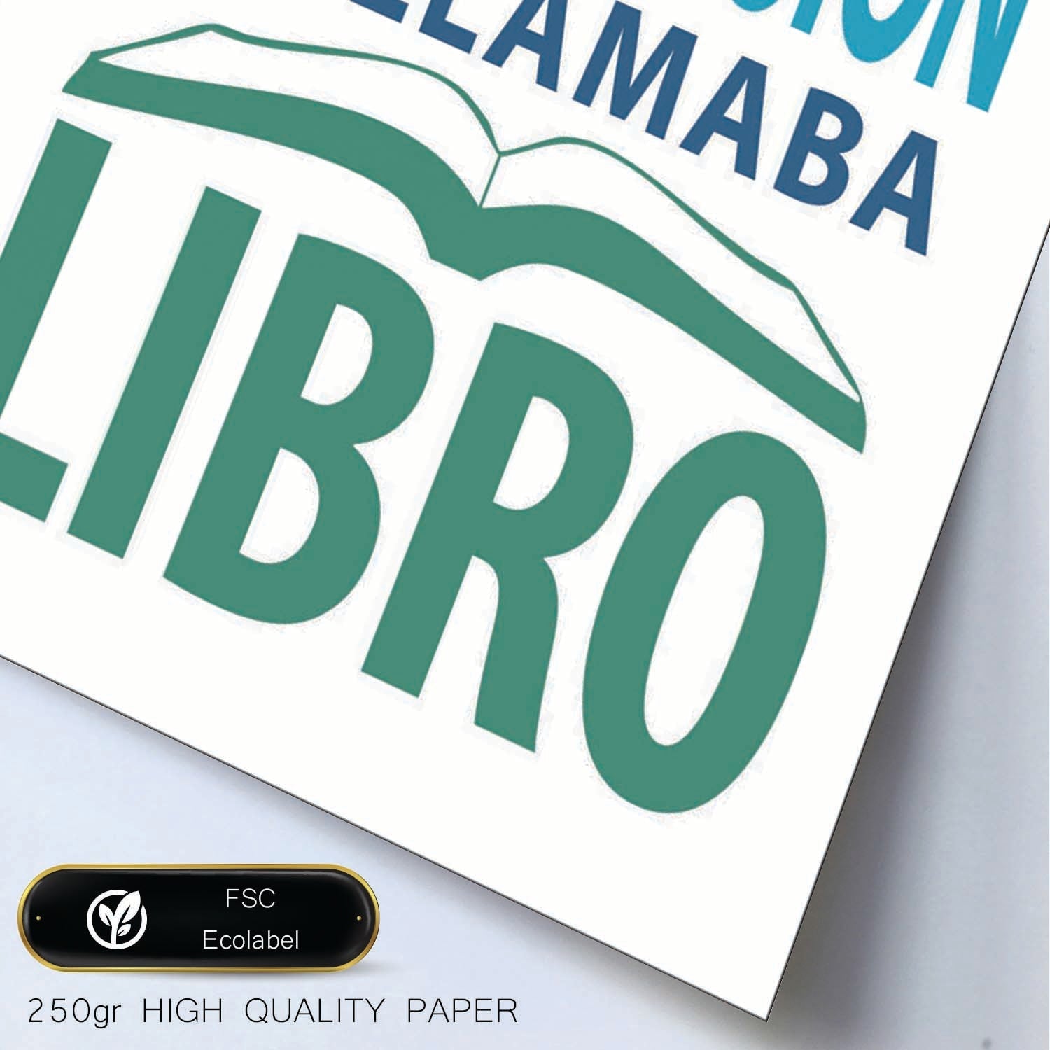 Poster con mensaje feliz. Lámina Cuando tenía tu edad.-Artwork-Nacnic-Nacnic Estudio SL