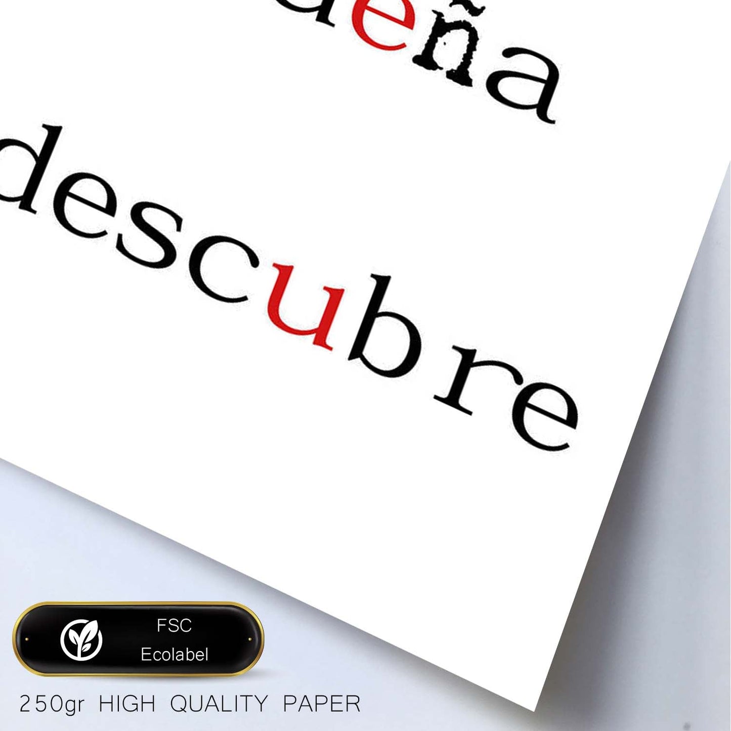 Poster con mensaje feliz. Lámina Explora sueña descubre.-Artwork-Nacnic-Nacnic Estudio SL