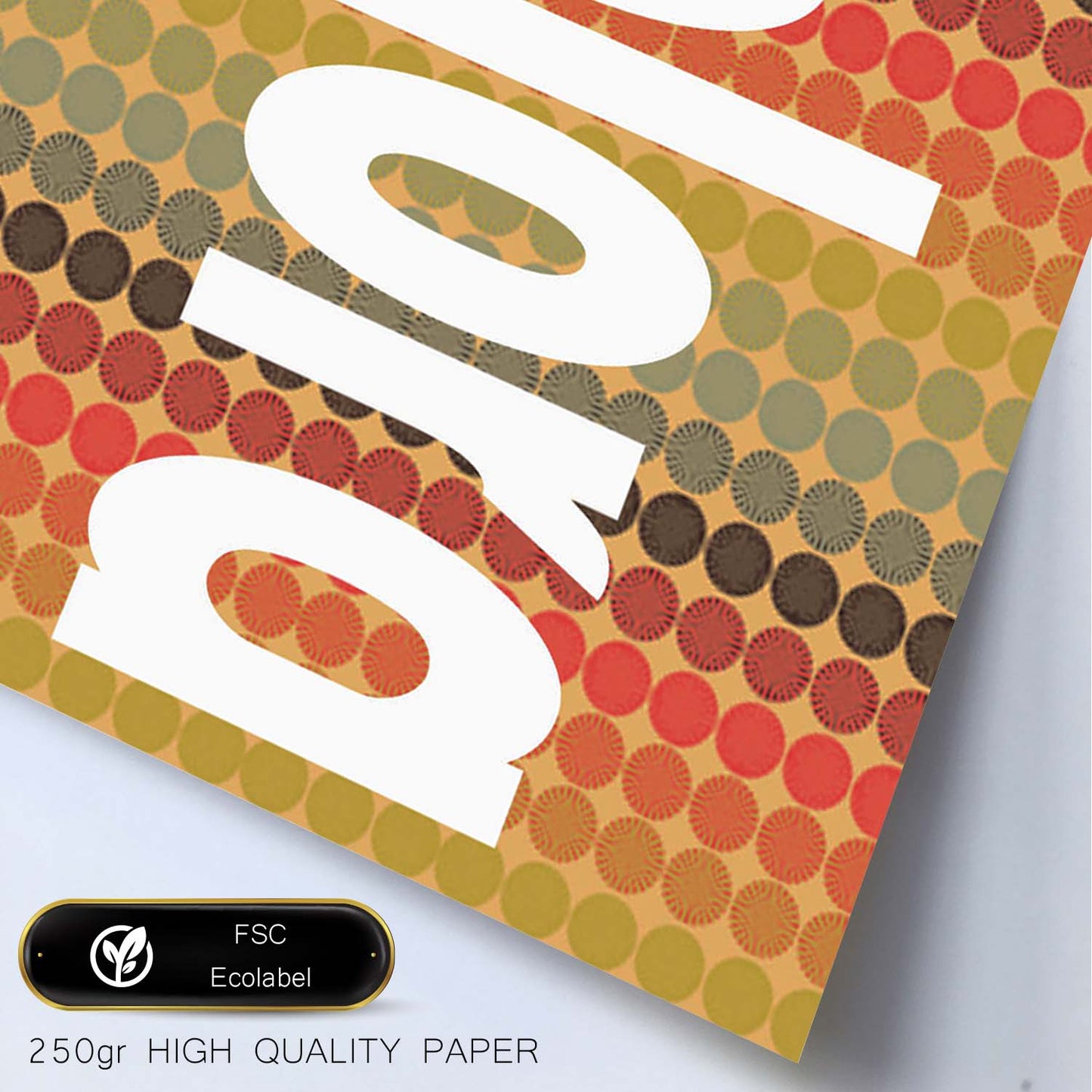 Poster con mensaje feliz. Lámina Explora.-Artwork-Nacnic-Nacnic Estudio SL