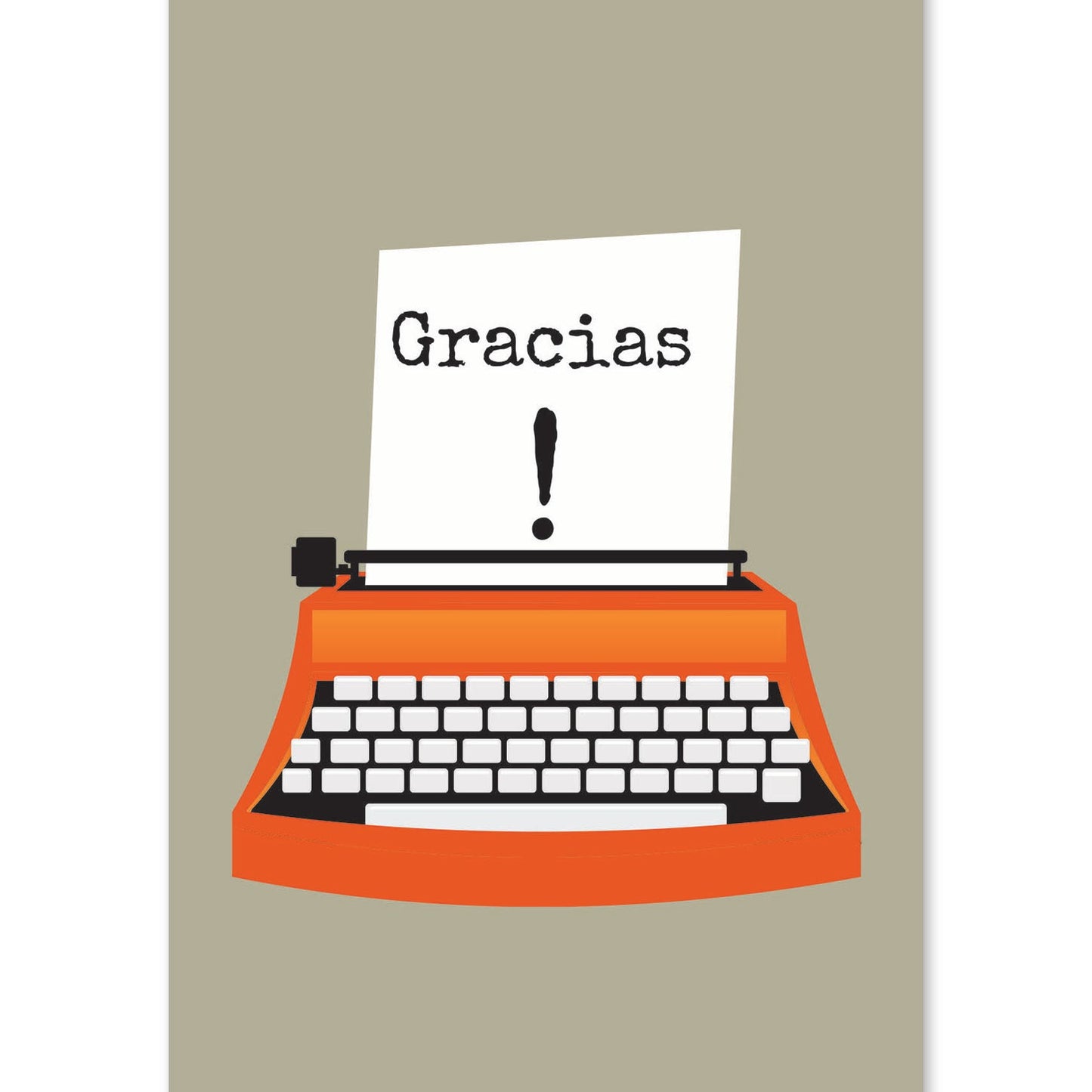 Poster con mensaje feliz. Lámina Gracias.-Artwork-Nacnic-A4-Sin marco-Nacnic Estudio SL