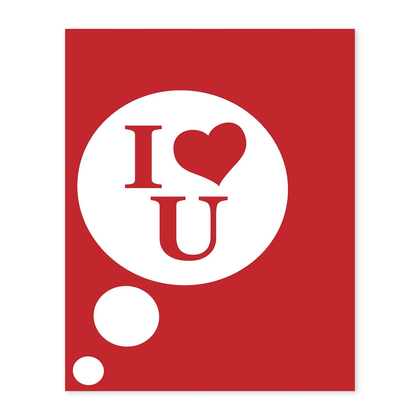 Poster con mensaje feliz. Lámina I love you.-Artwork-Nacnic-A4-Sin marco-Nacnic Estudio SL