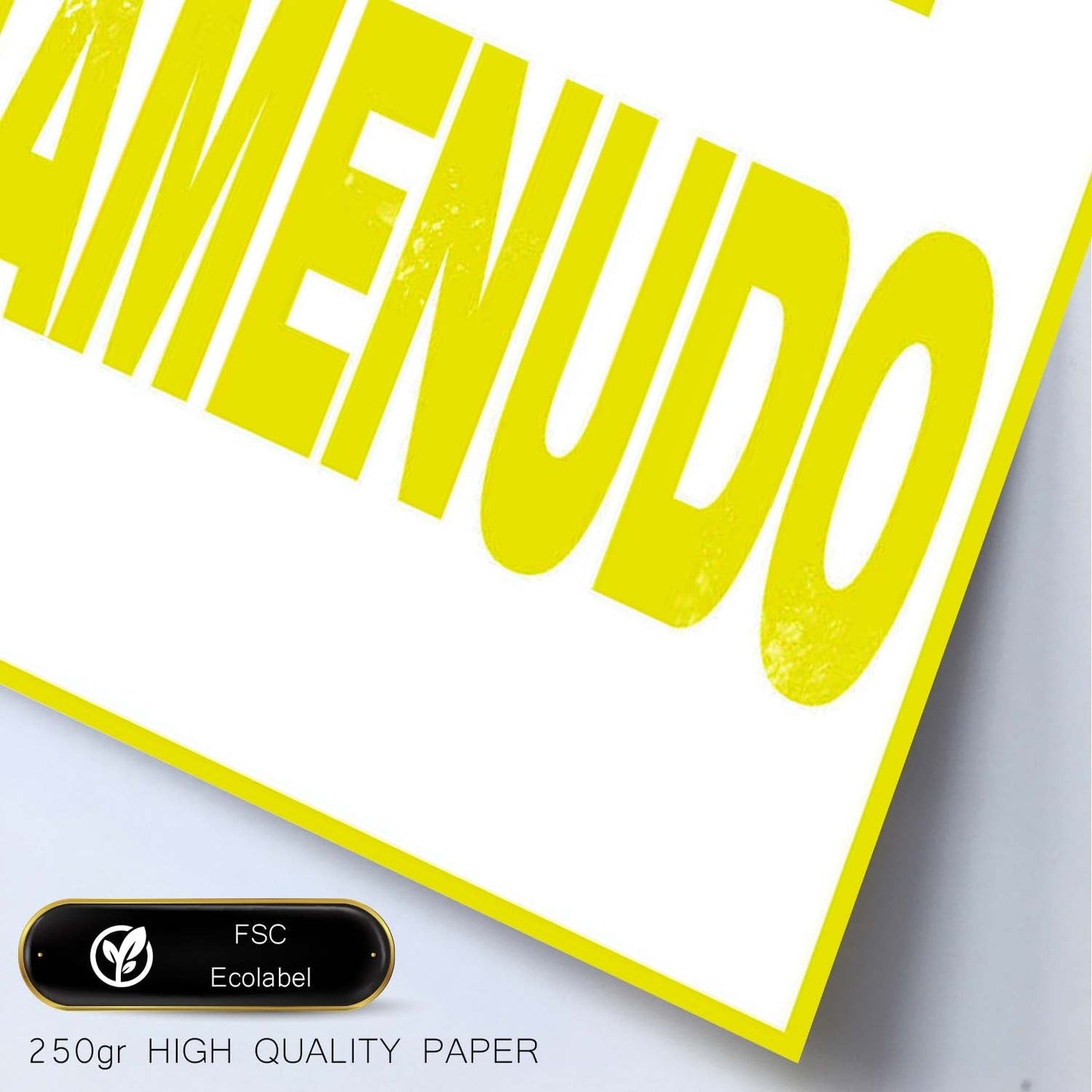 Poster con mensaje feliz. Lámina Ríe amenudo.-Artwork-Nacnic-Nacnic Estudio SL