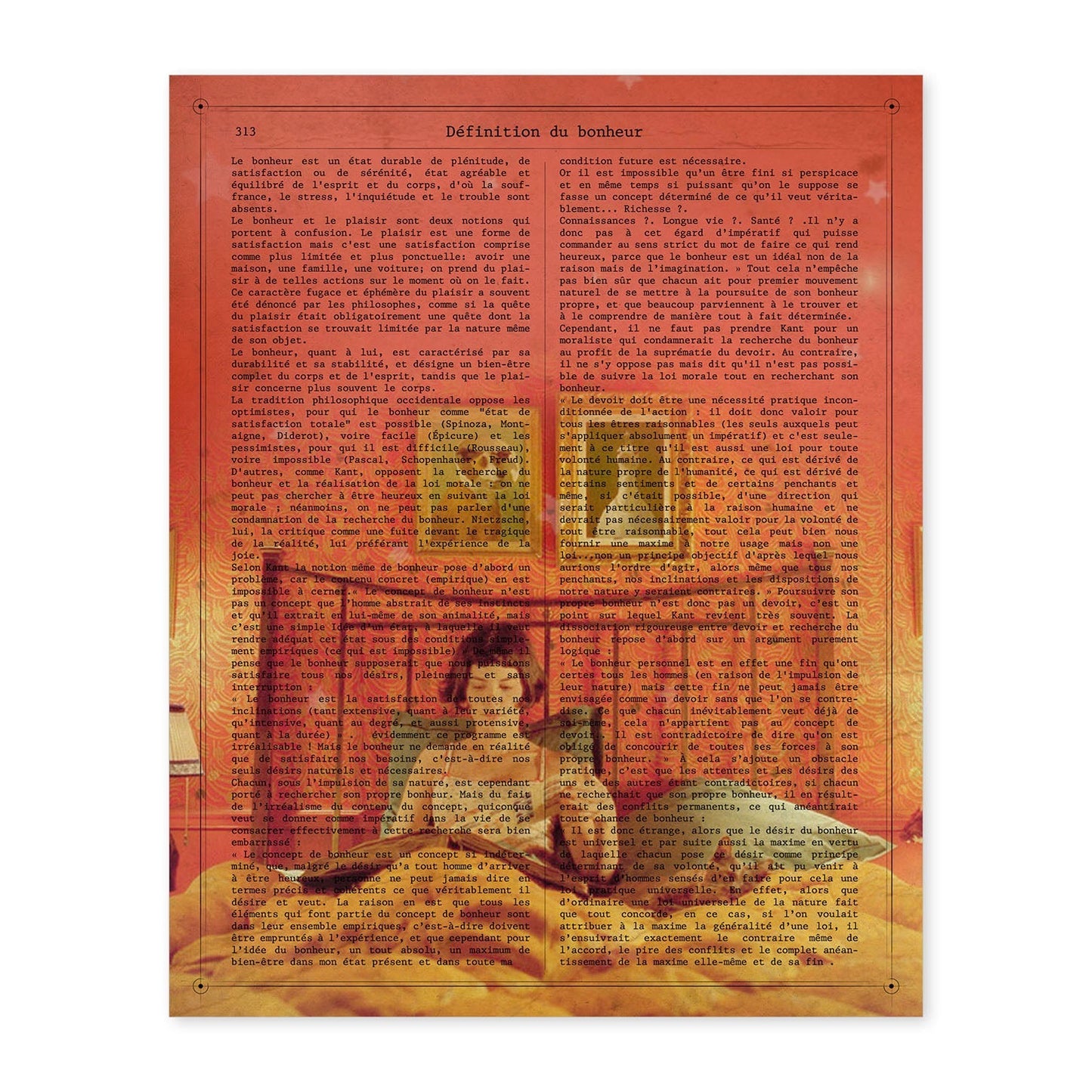 Poster de Amelie. Láminas de cine antiguo de Hollywood. Diseño de cine vintage con definiciones.-Artwork-Nacnic-A4-Sin marco-Nacnic Estudio SL