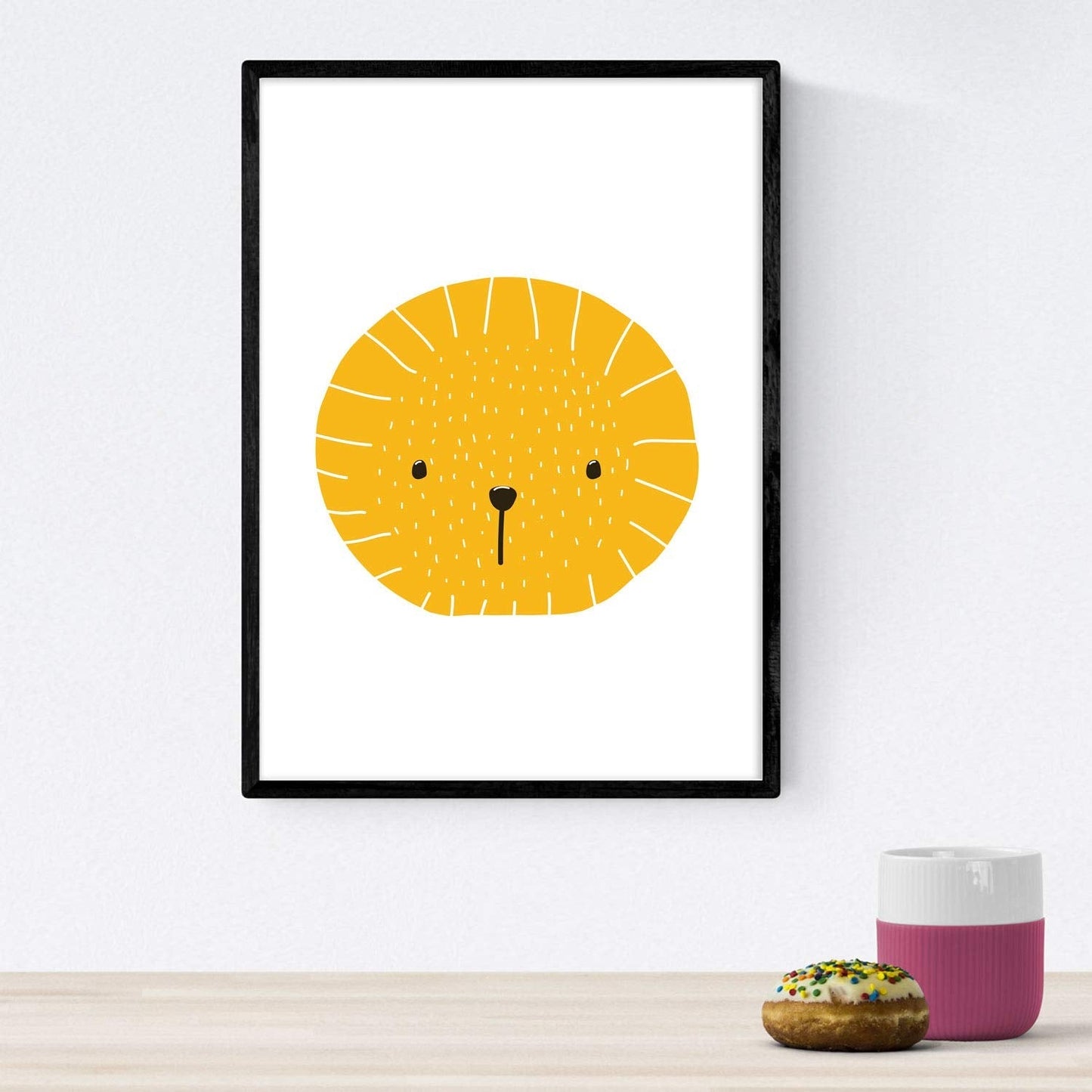 Poster de Animales dulces. Lámina de animales para niños.-Artwork-Nacnic-Nacnic Estudio SL