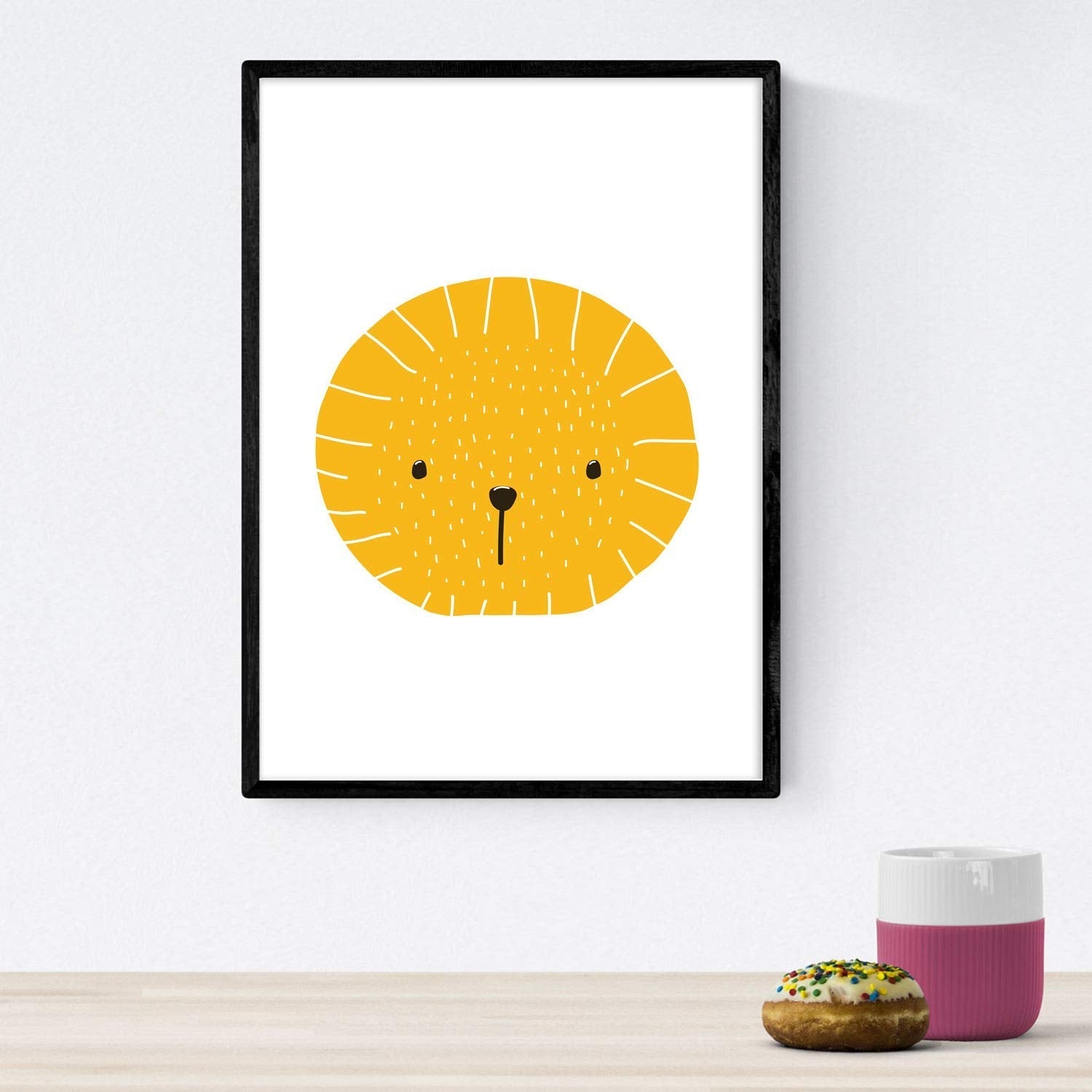 Poster de Animales dulces. Lámina de animales para niños.-Artwork-Nacnic-Nacnic Estudio SL
