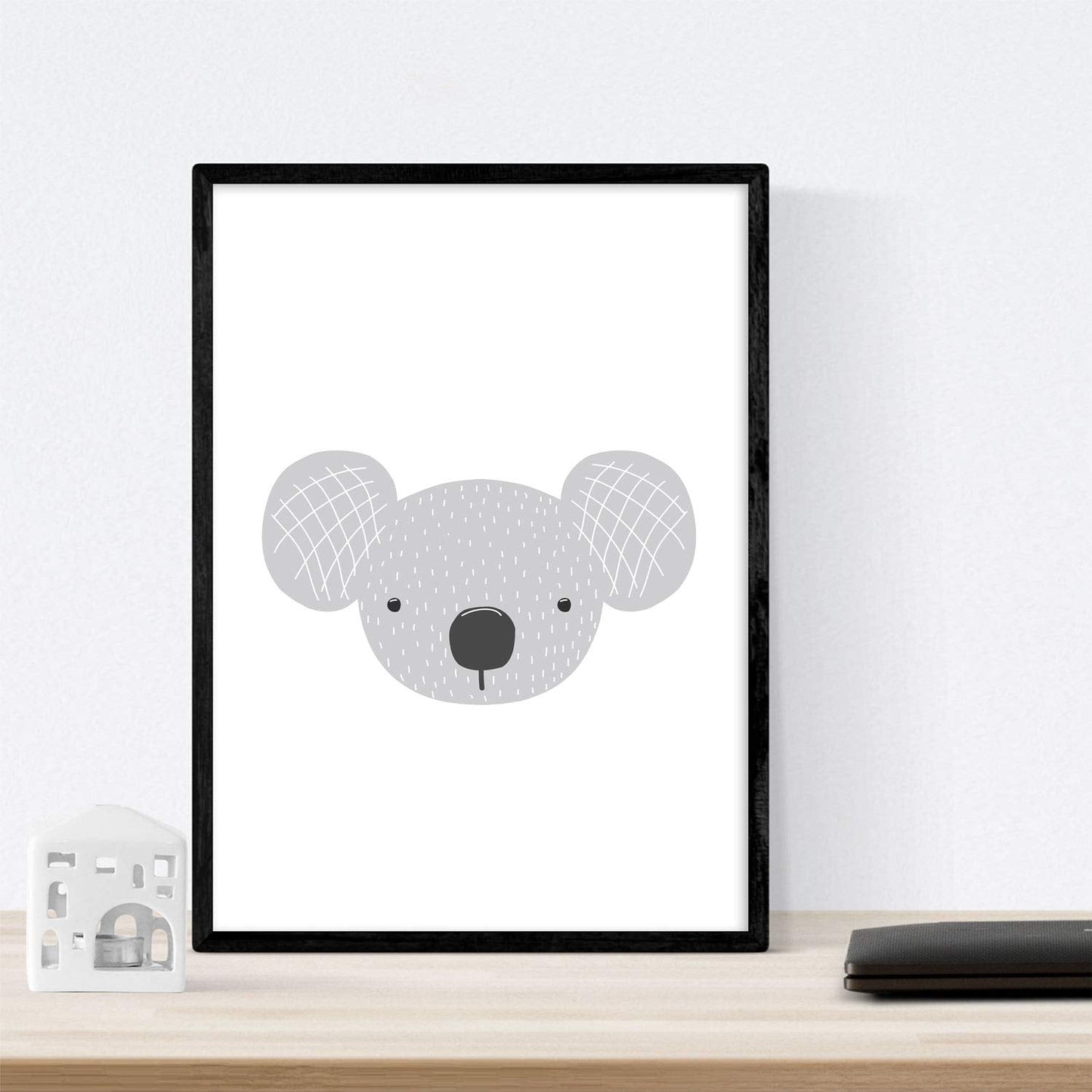 Poster de Animales dulces. Lámina de animales para niños.-Artwork-Nacnic-Nacnic Estudio SL