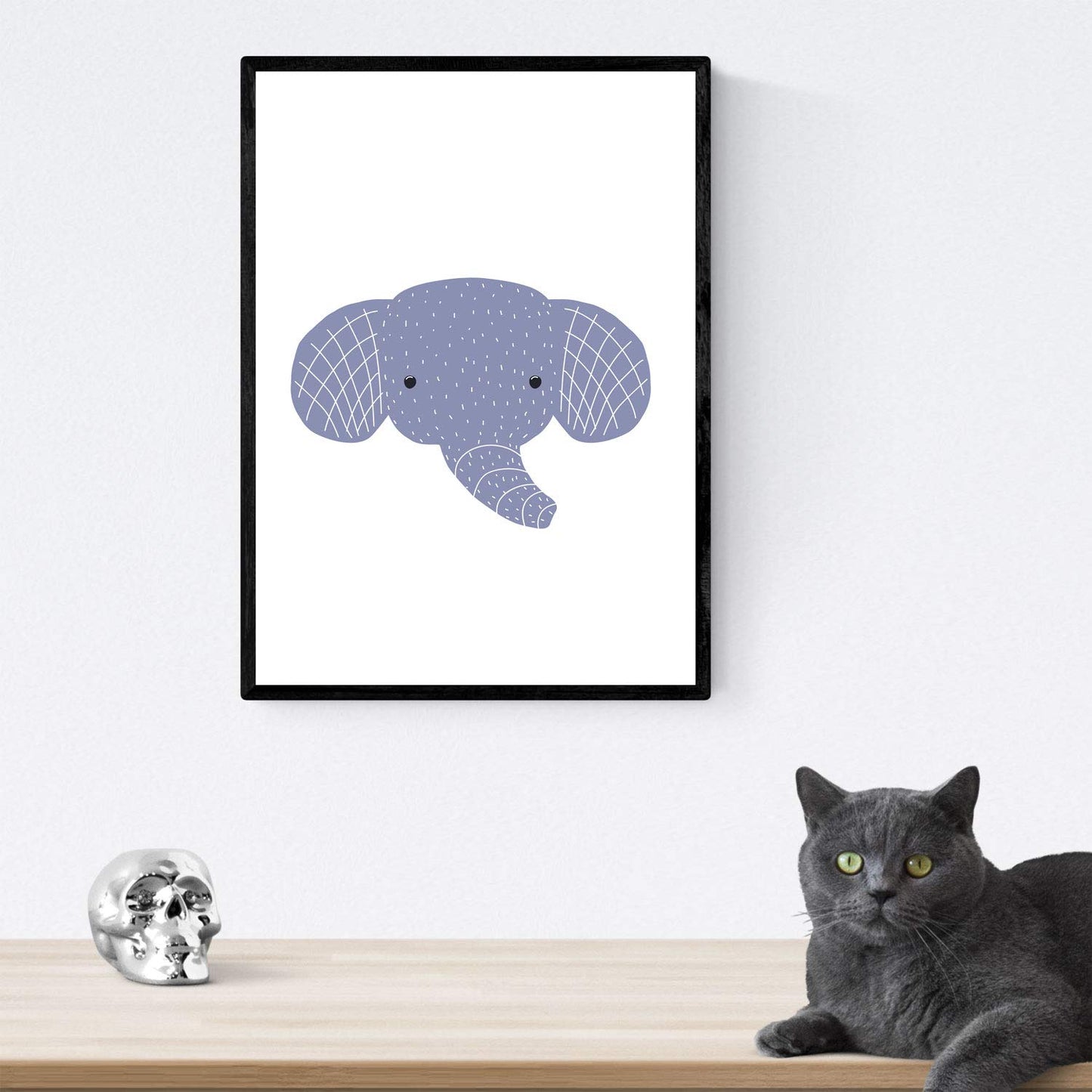 Poster de Animales dulces. Lámina de animales para niños.-Artwork-Nacnic-Nacnic Estudio SL
