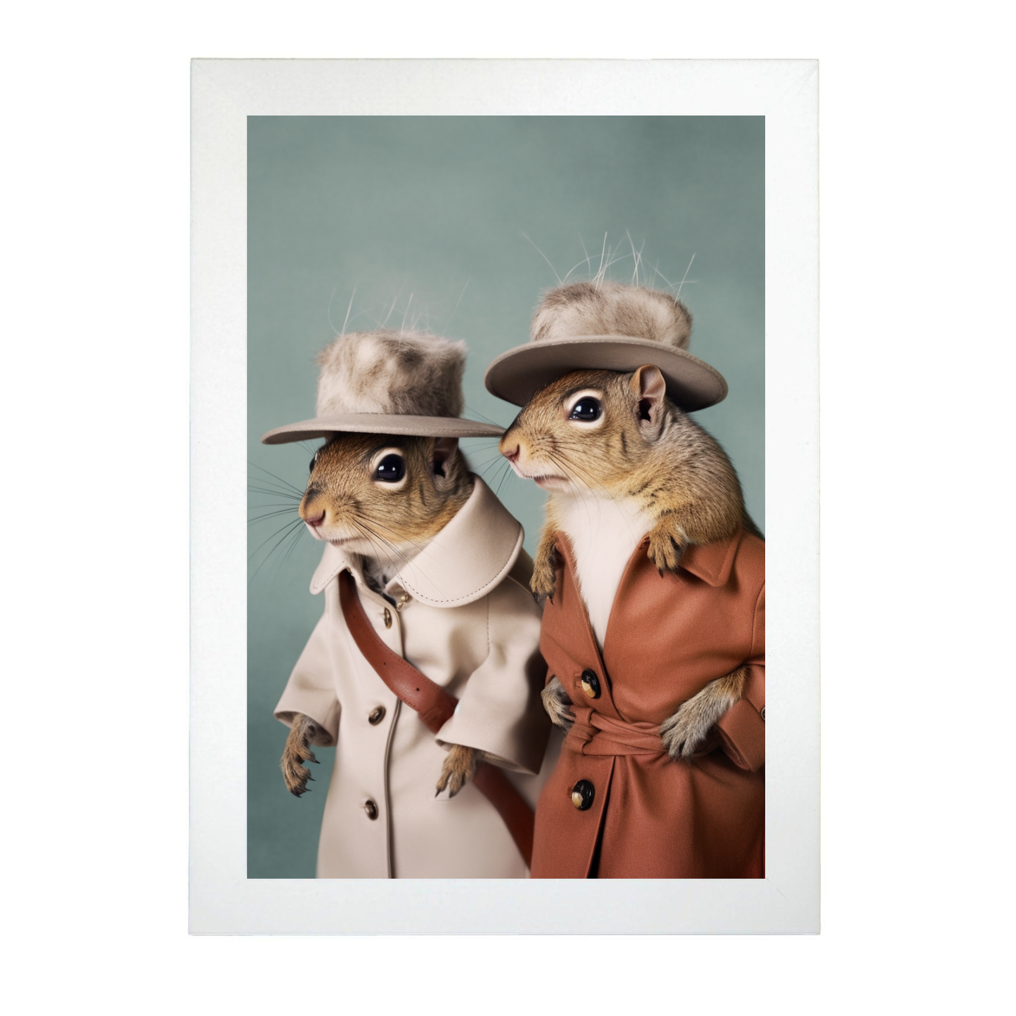 Póster de Pósteres de Ardillas de Moda