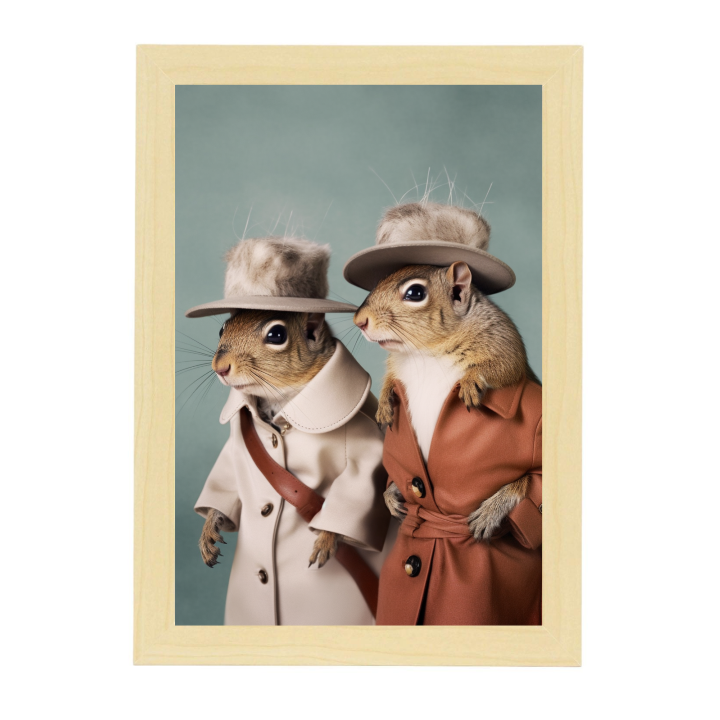 Póster de Pósteres de Ardillas de Moda