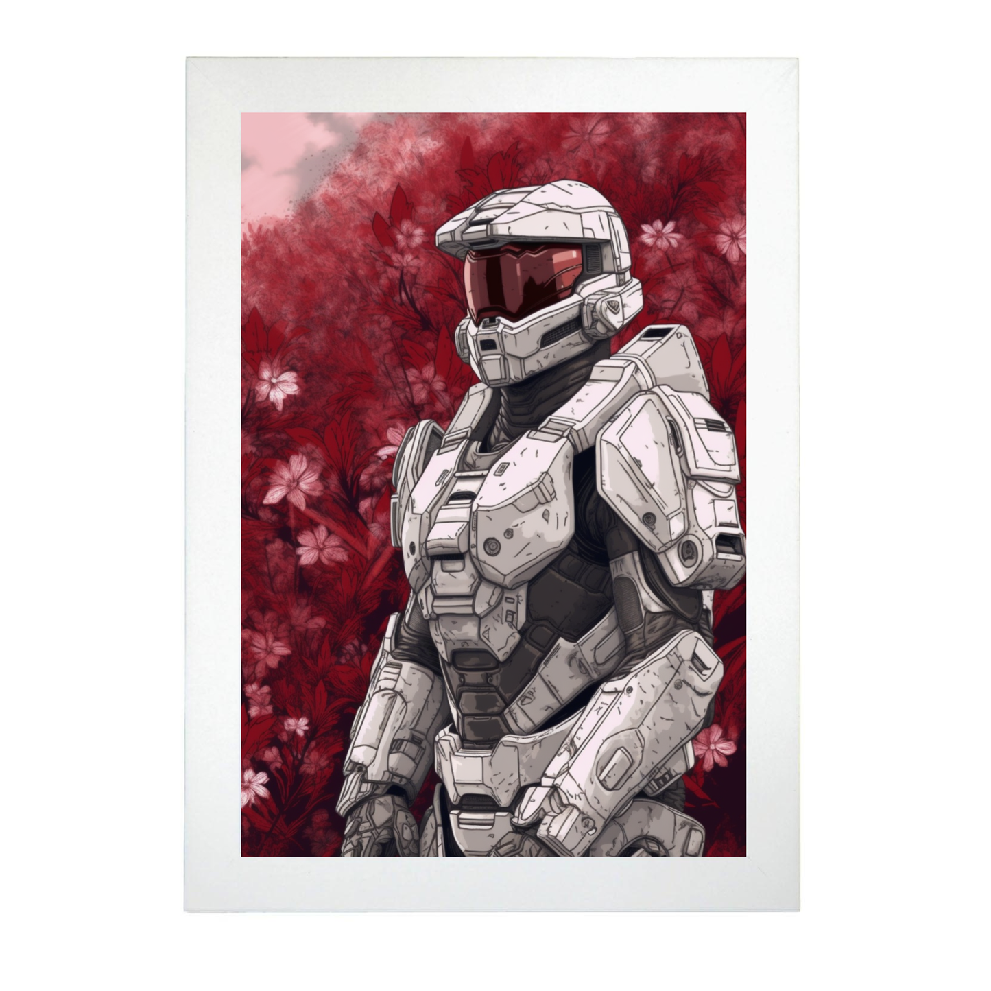 Lámina de Arte Jefe Halo por Michaeld