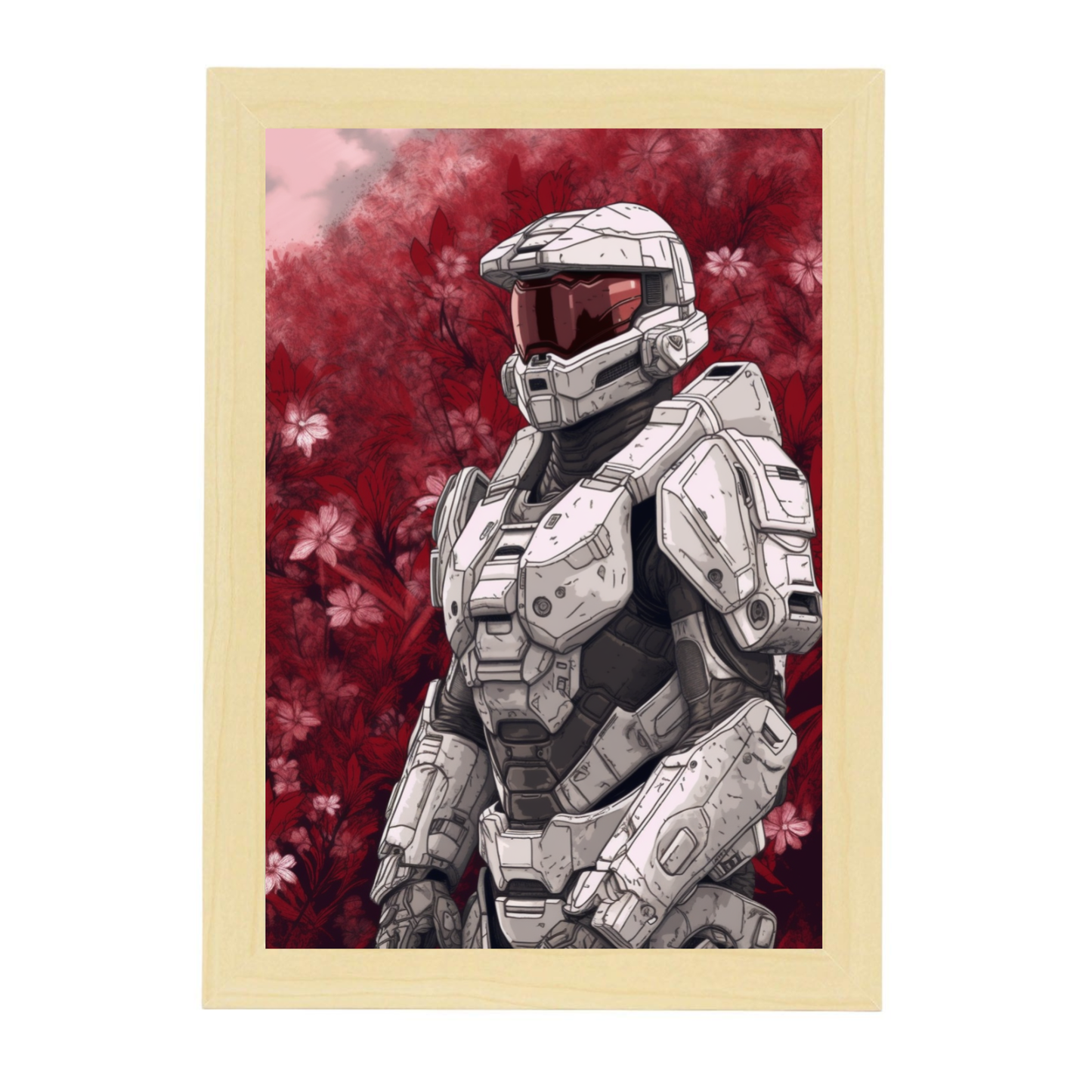 Lámina de Arte Jefe Halo por Michaeld