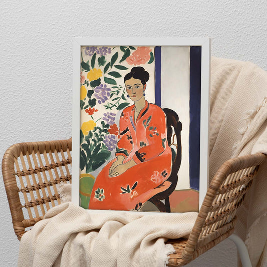 Póster Arte Matisse: Tributo a la Belleza