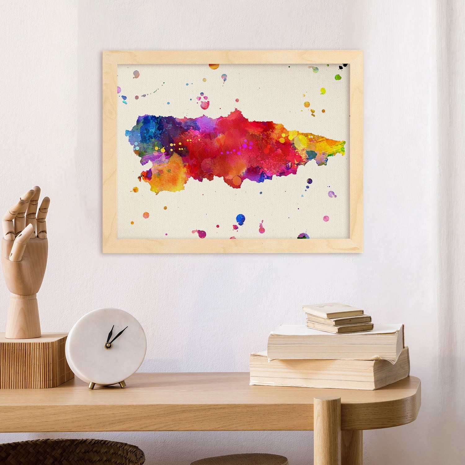 Poster de Asturias2. Láminas e ilustraciones de ciudades, comunidades, y mapas de España.-Artwork-Nacnic-Nacnic Estudio SL