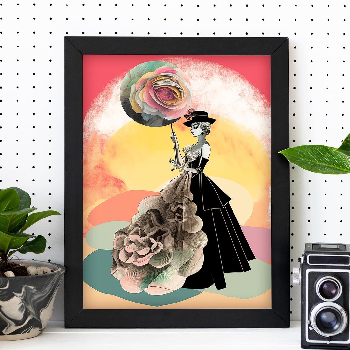 Póster de Aventura de Cine Negro y Arte Moderno