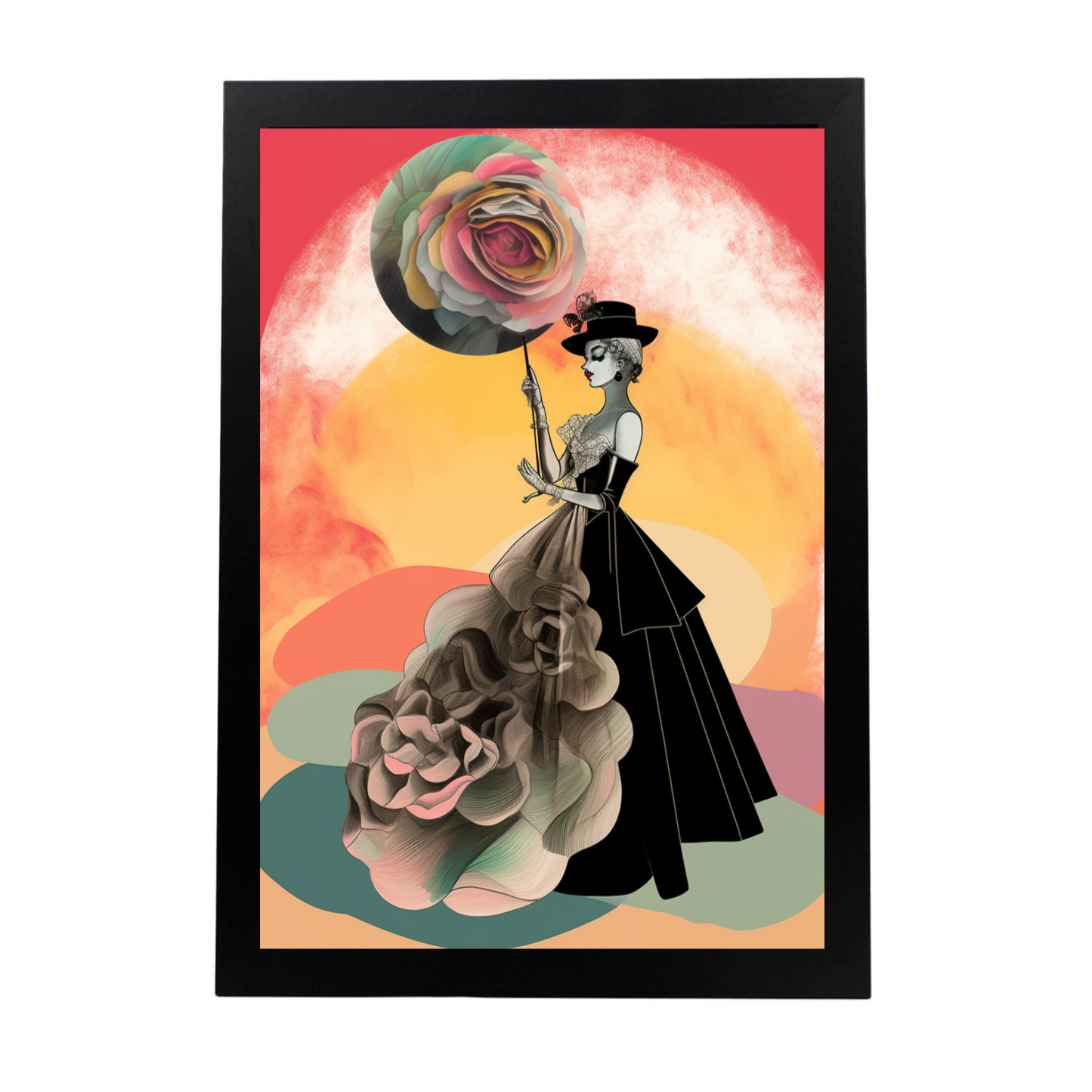 Póster de Aventura de Cine Negro y Arte Moderno