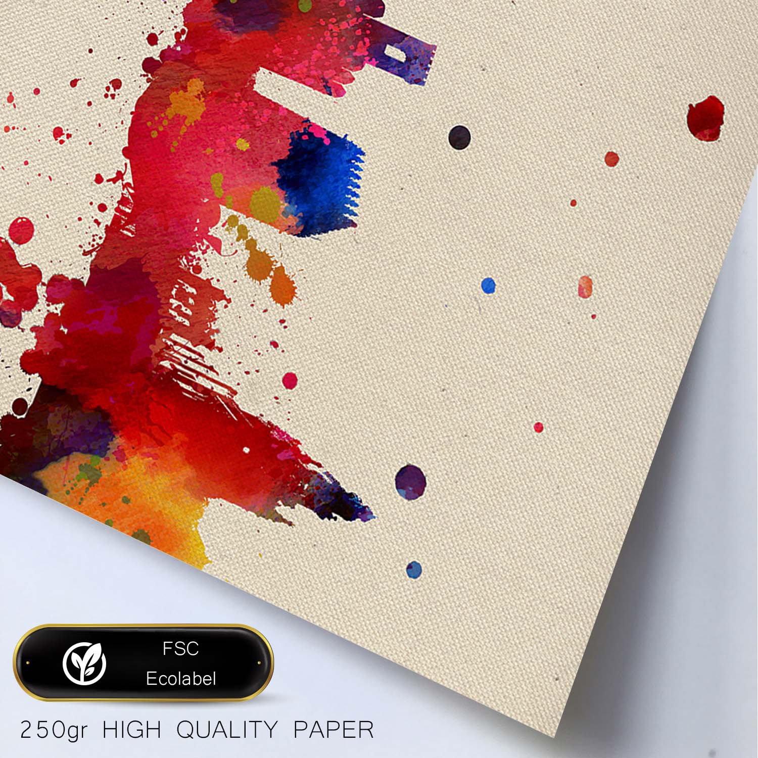 Poster de Badajoz. Láminas e ilustraciones de ciudades, comunidades, y mapas de España.-Artwork-Nacnic-Nacnic Estudio SL