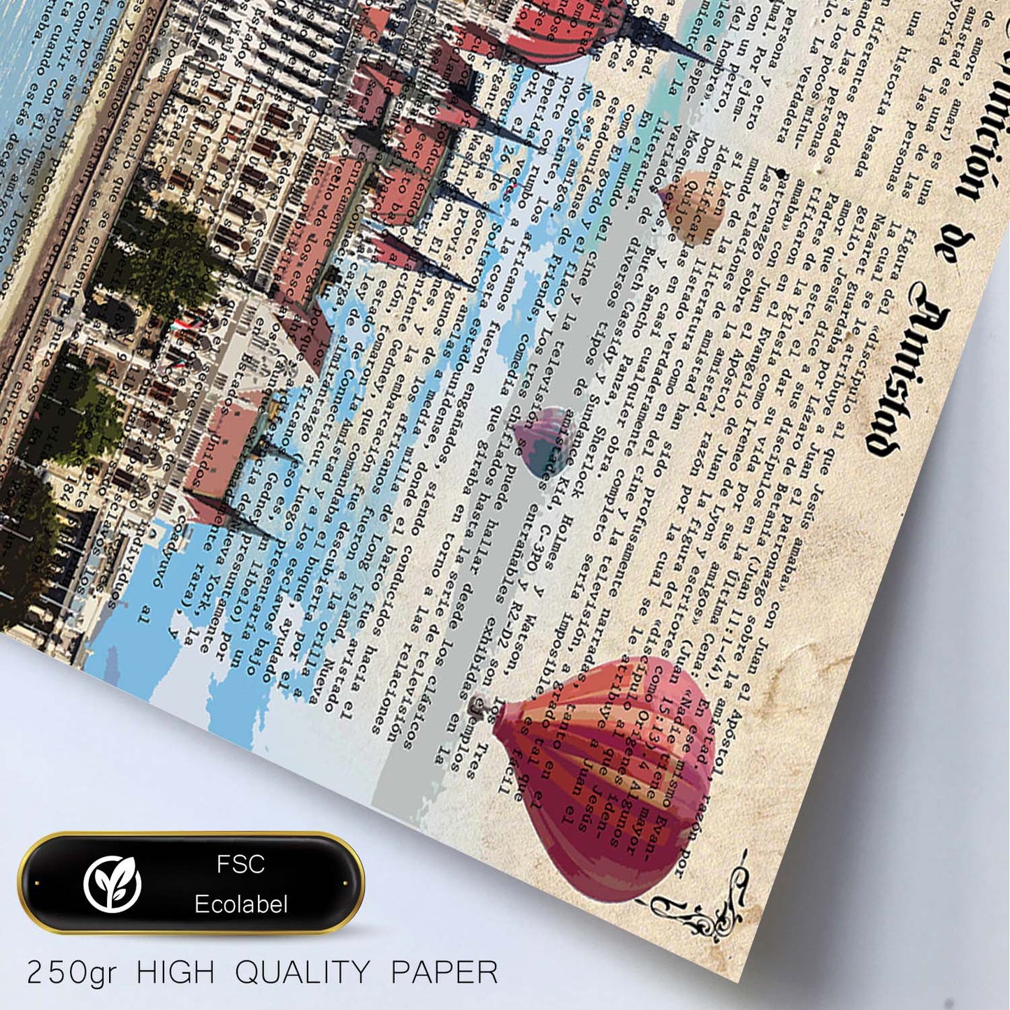 Poster de Budapest (Hungria). Láminas e ilustraciones de ciudades del mundo y monumentos famosos.-Artwork-Nacnic-Nacnic Estudio SL