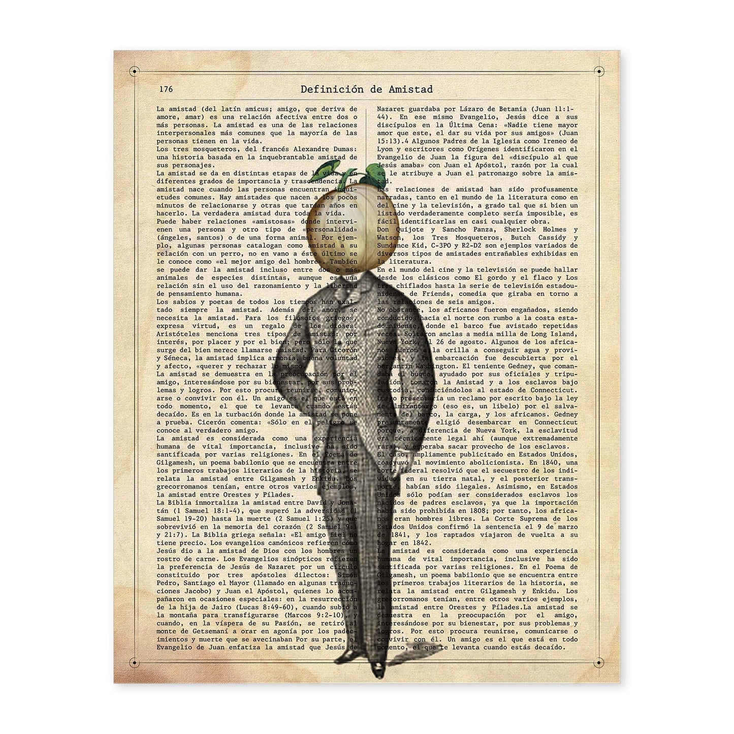 Poster de Calabaza posando. Láminas de frutas y verduras con definiciones. Ilustraciones de alimentacion vegetariana.-Artwork-Nacnic-A4-Sin marco-Nacnic Estudio SL