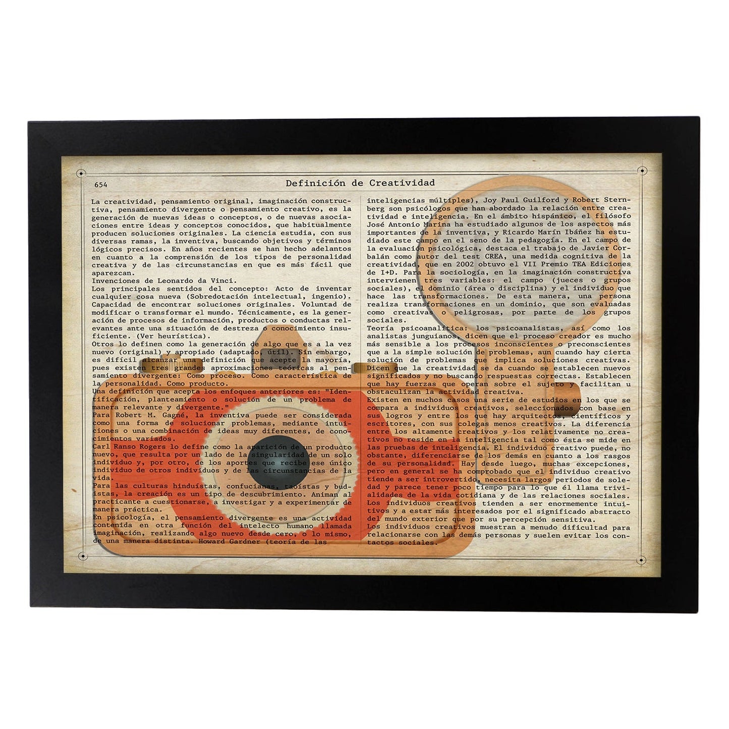 Poster de Camara 80. Láminas de cámaras de fotos antiguas. Decoración de fotografía.-Artwork-Nacnic-A3-Marco Negro-Nacnic Estudio SL