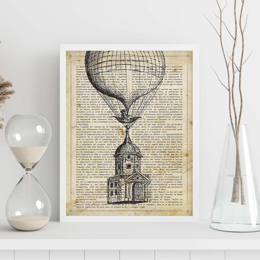 Poster de Casa volante. Láminas vintage con definiciones. Diseño de interiores.-Artwork-Nacnic-Nacnic Estudio SL