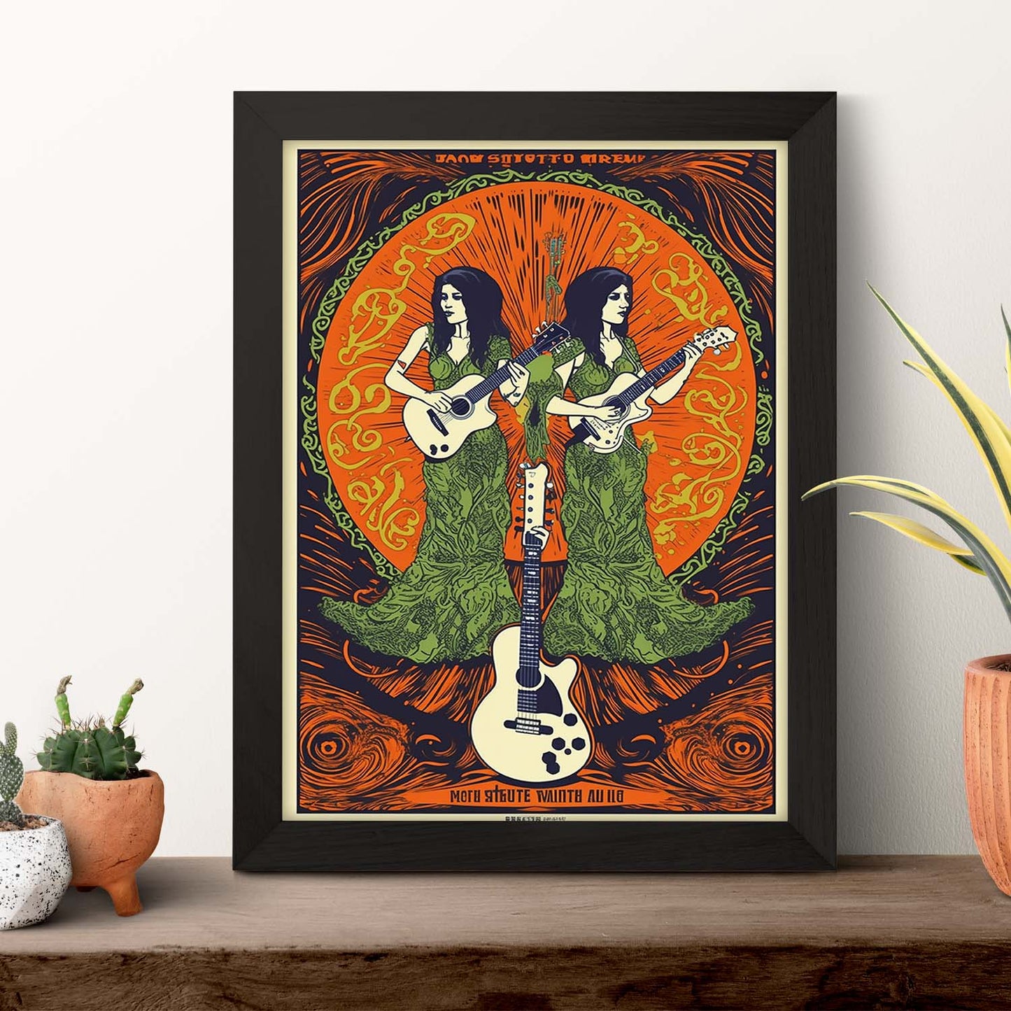 Póster de Concierto de Brujas Rockeras