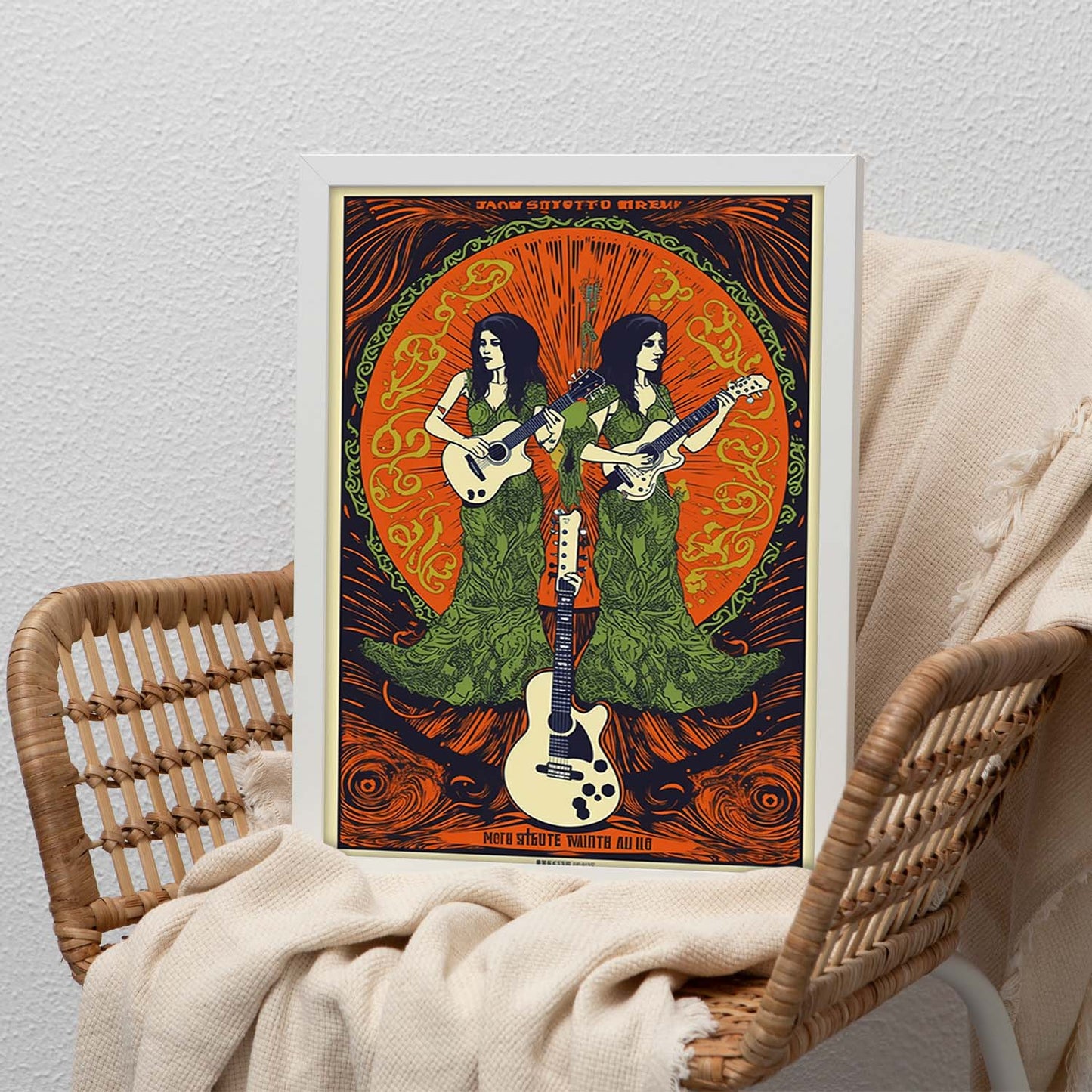 Póster de Concierto de Brujas Rockeras