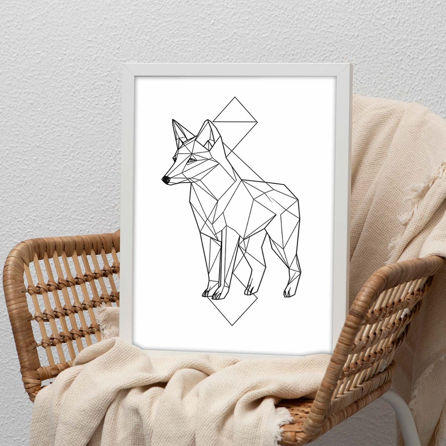 Póster de Dibujos Minimalistas en Línea