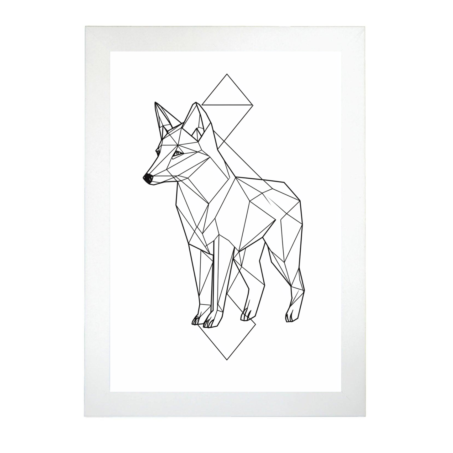 Póster de Dibujos Minimalistas en Línea