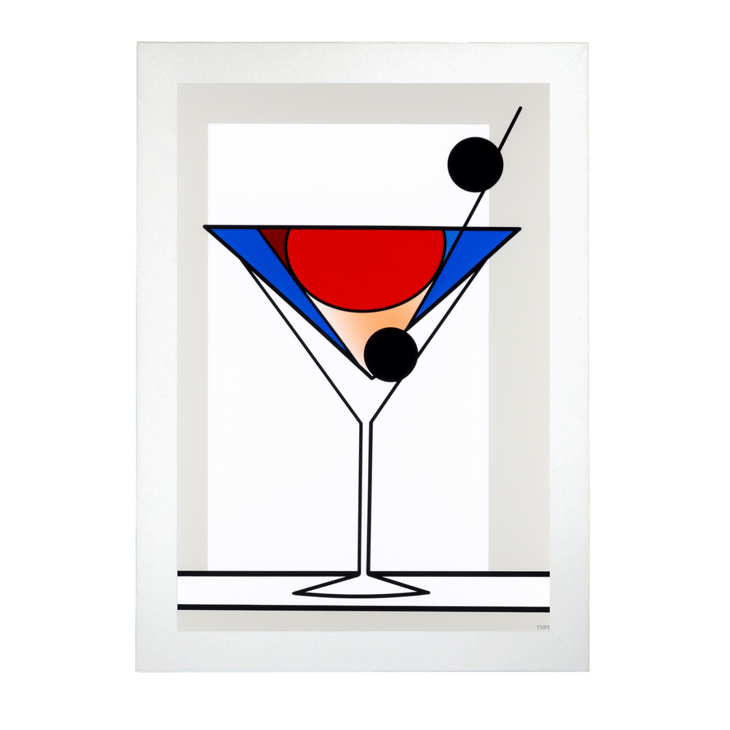 Póster de Dibujos Minimalistas en Línea