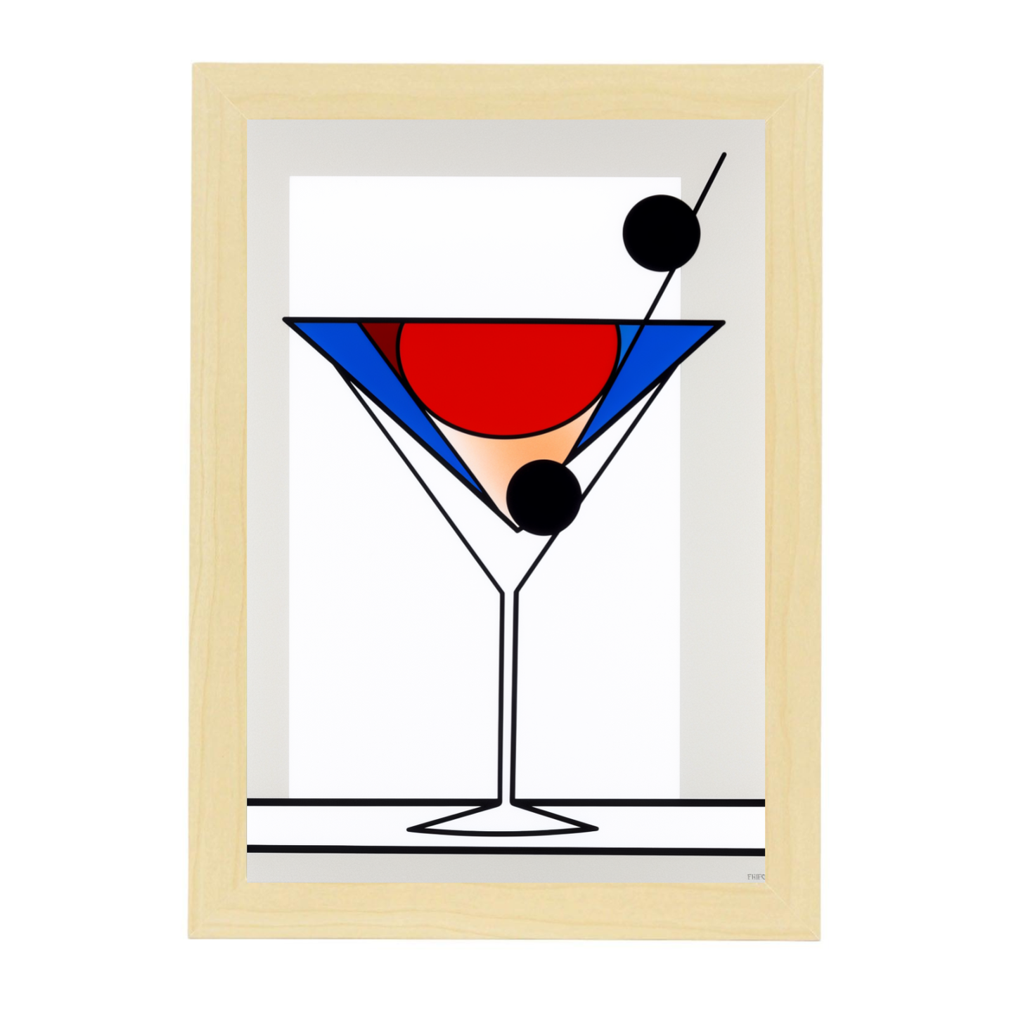 Póster de Dibujos Minimalistas en Línea