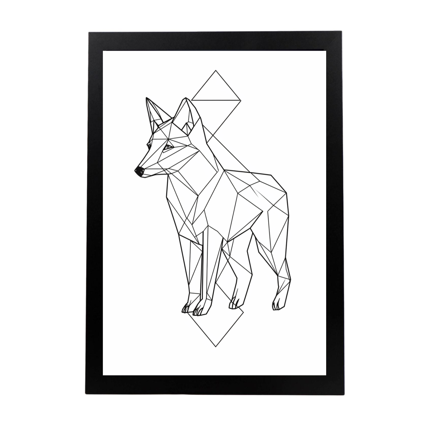 Póster de Dibujos Minimalistas en Línea