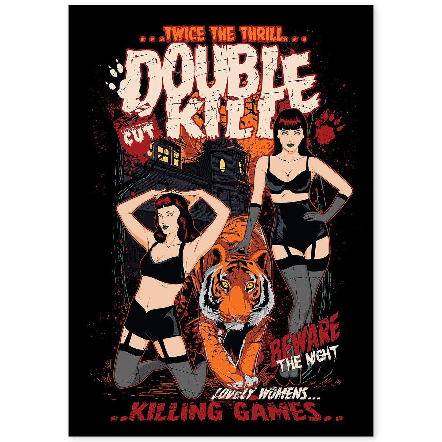 Poster de Double kill. Lámina decorativa de diseño.-Artwork-Nacnic-A4-Sin marco-Nacnic Estudio SL