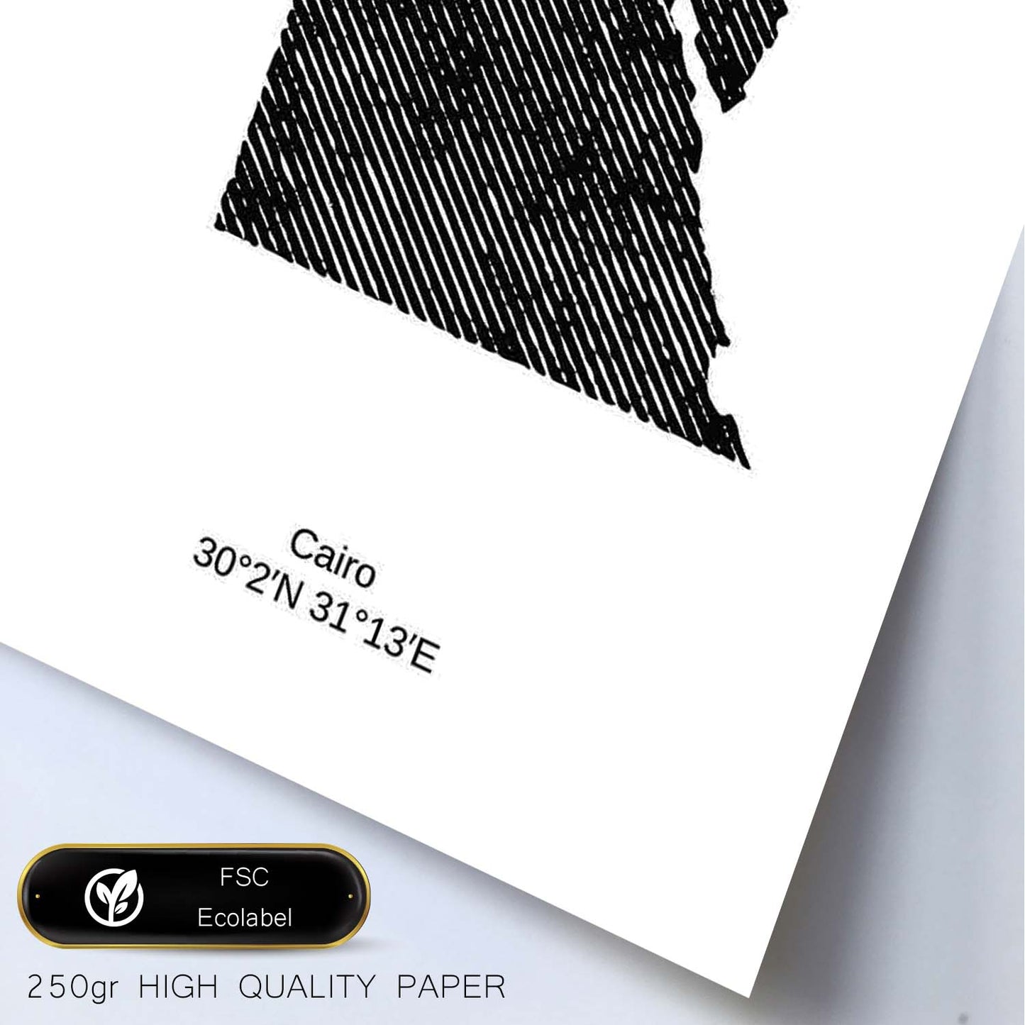 Poster de Egipto. Láminas de paises y continentes del mundo.-Artwork-Nacnic-Nacnic Estudio SL
