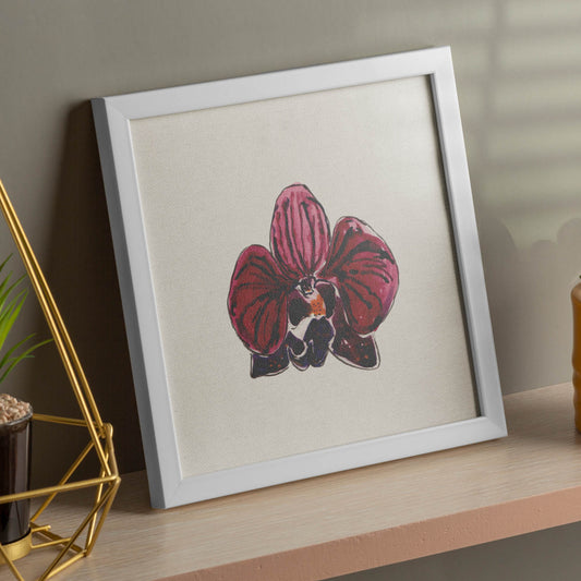 Poster de flores y naturaleza. Lámina cuadrada Regálame, ilustrada con dibujos a color.-Artwork-Nacnic-Nacnic Estudio SL