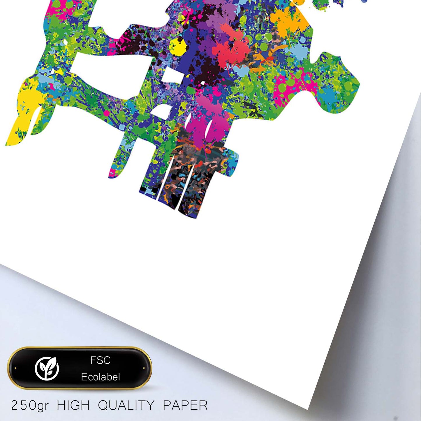 Poster de Forrest Gump estilo acuarela. Láminas de cine, películas, y actores. Posters de películas antiguas con estilo acuarela.-Artwork-Nacnic-Nacnic Estudio SL